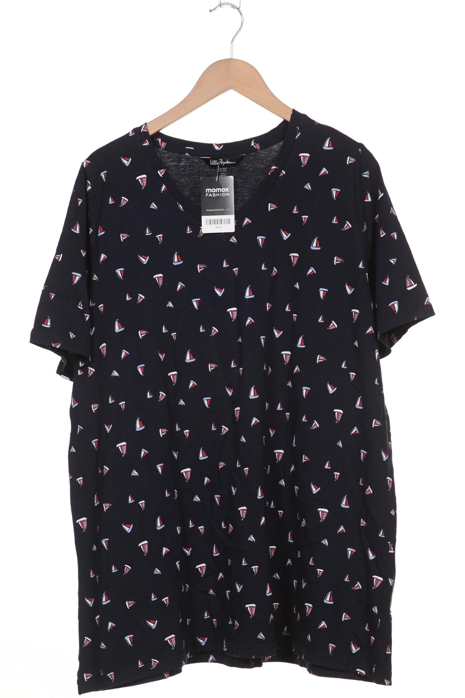 

Ulla Popken Damen T-Shirt, marineblau