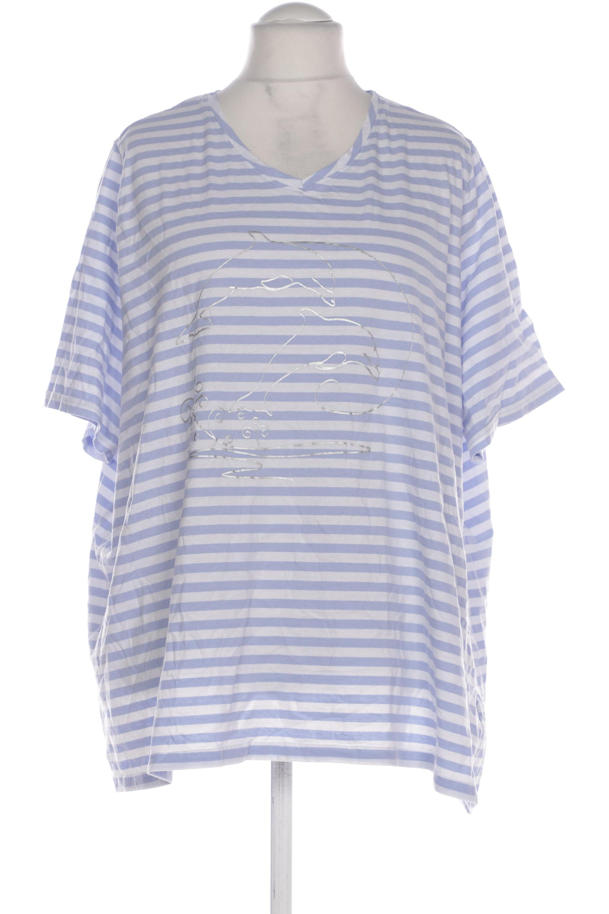 

Ulla Popken Damen T-Shirt, hellblau, Gr. 58