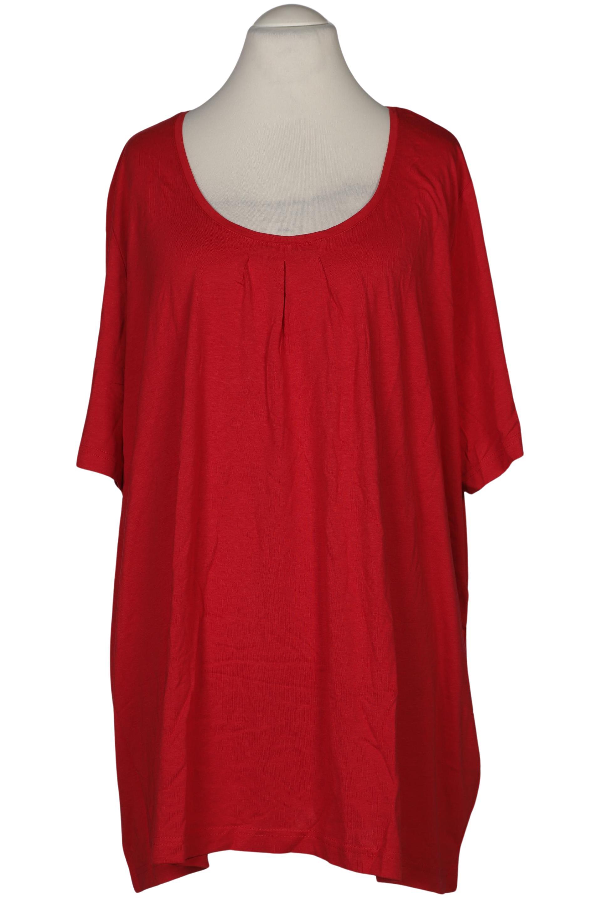 

Ulla Popken Damen T-Shirt, rot, Gr. 54