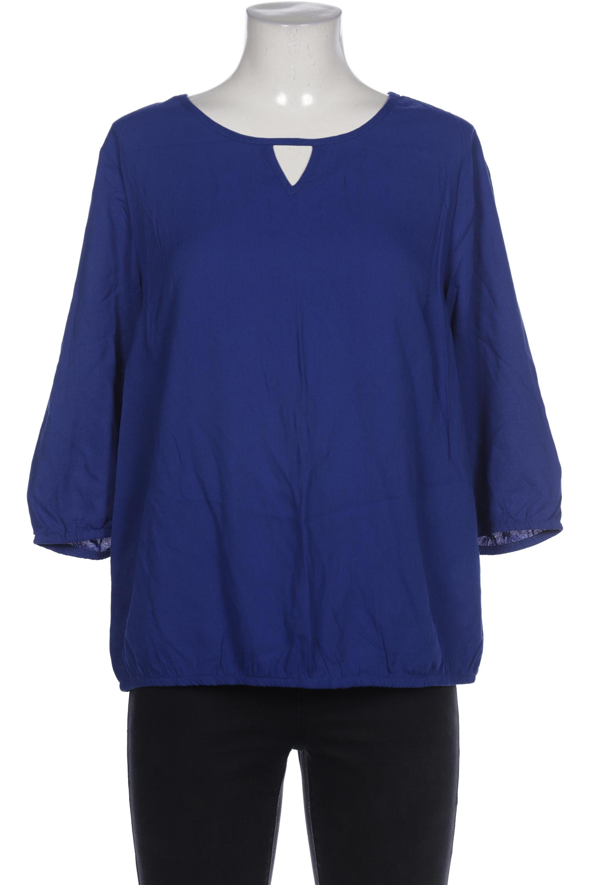 

Ulla Popken Damen Bluse, blau, Gr. 42