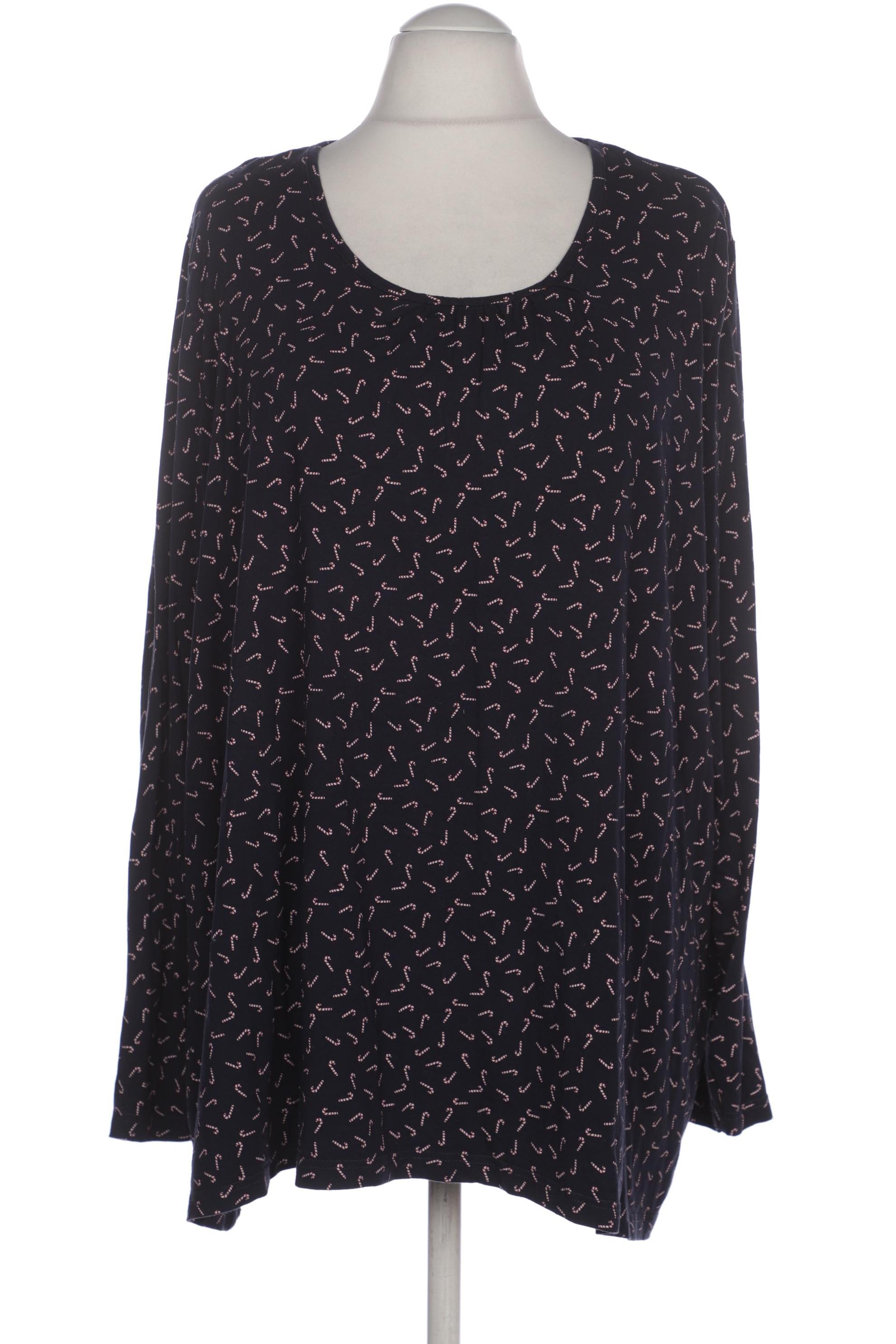 

Ulla Popken Damen Langarmshirt, marineblau, Gr. 54