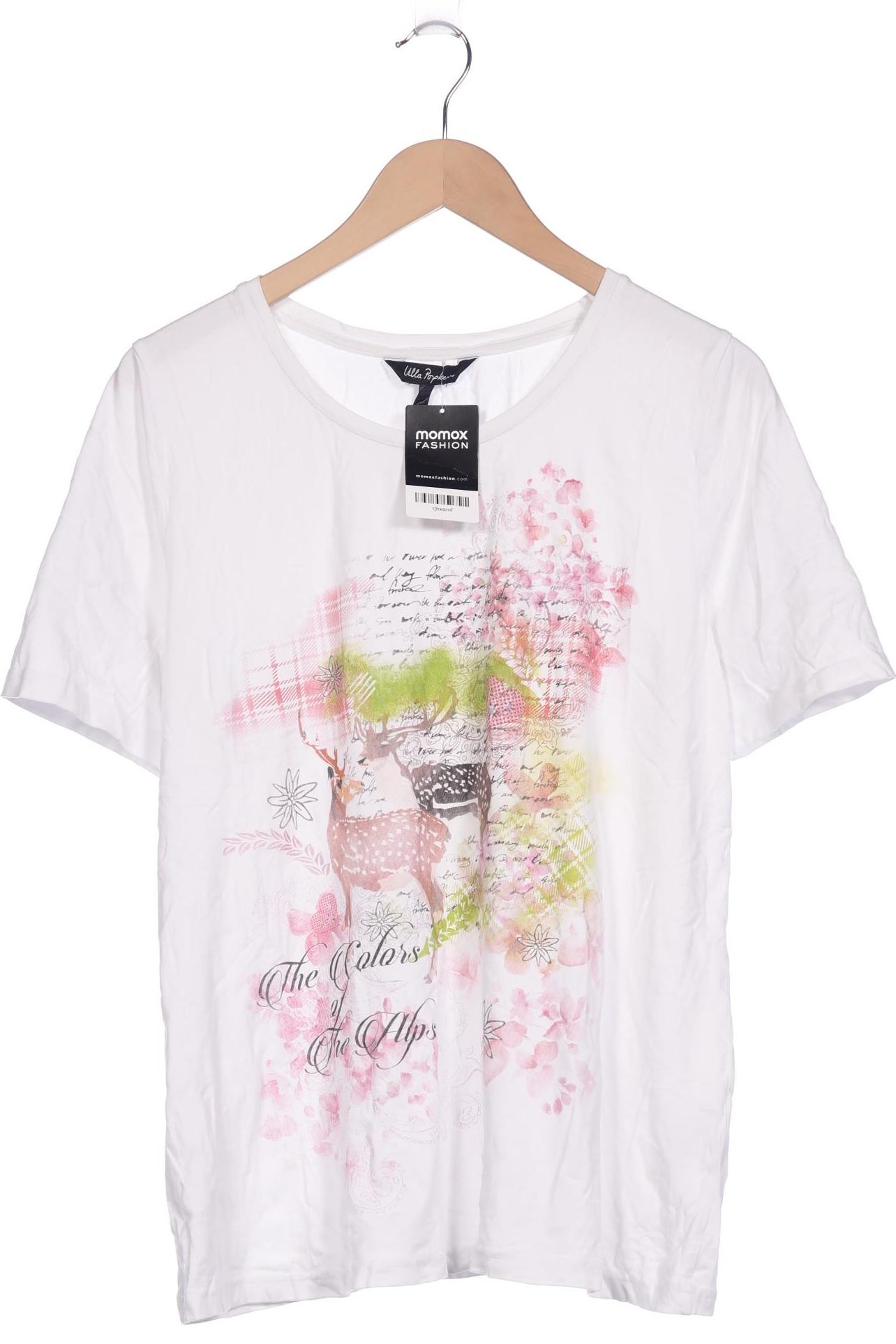 

Ulla Popken Damen T-Shirt, weiß, Gr. 46