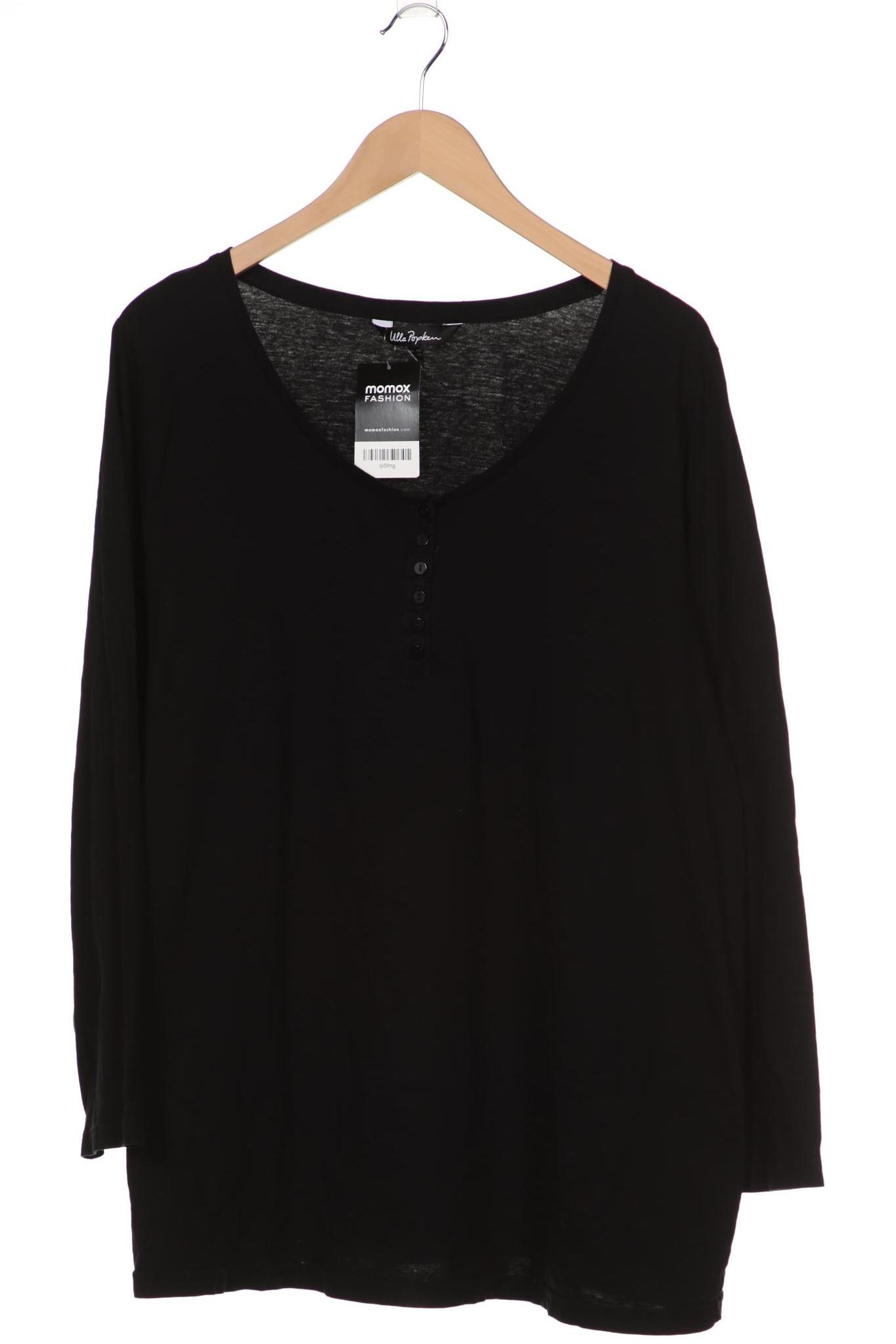 

Ulla Popken Damen Langarmshirt, schwarz