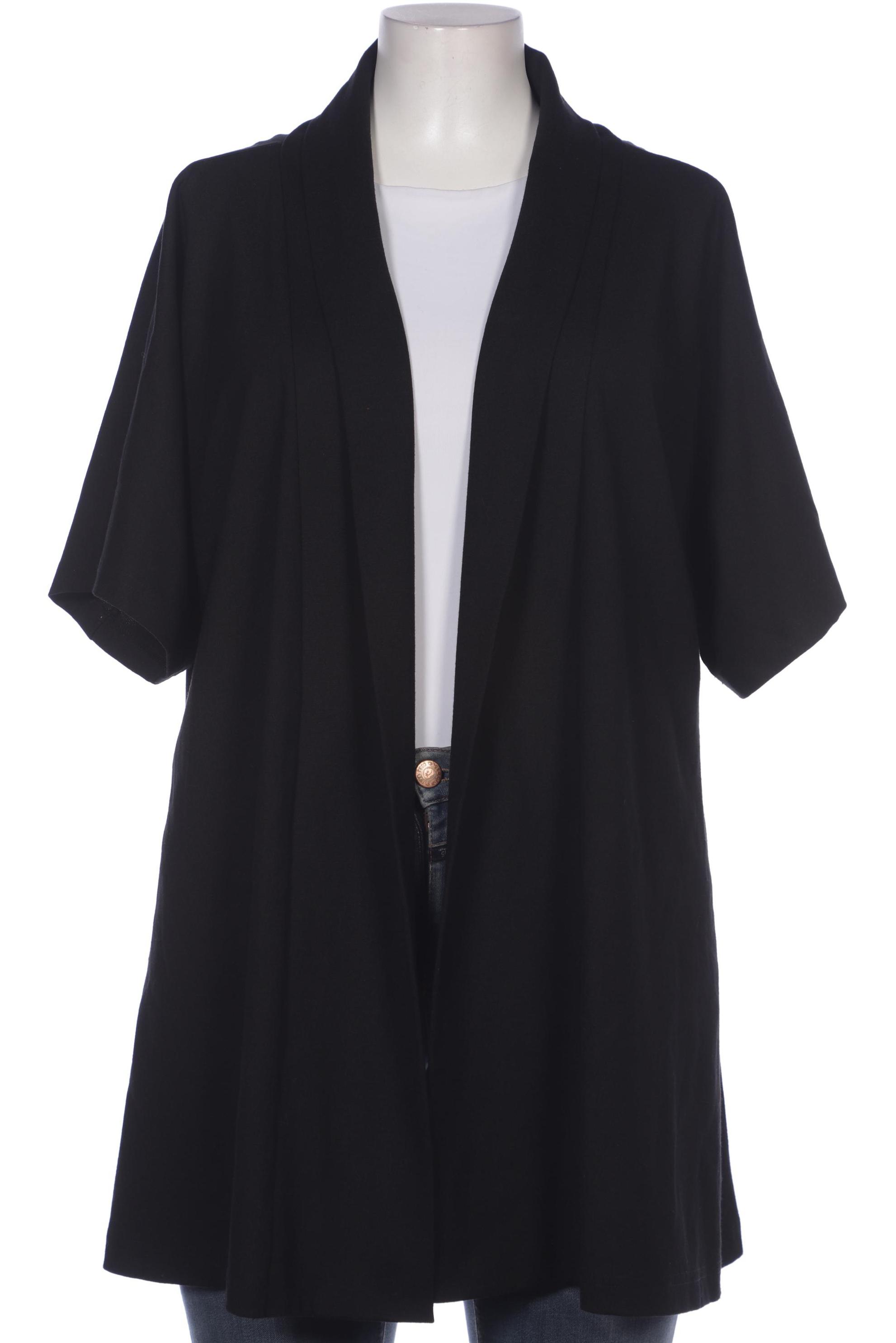 

Ulla Popken Damen Strickjacke, schwarz, Gr. 46