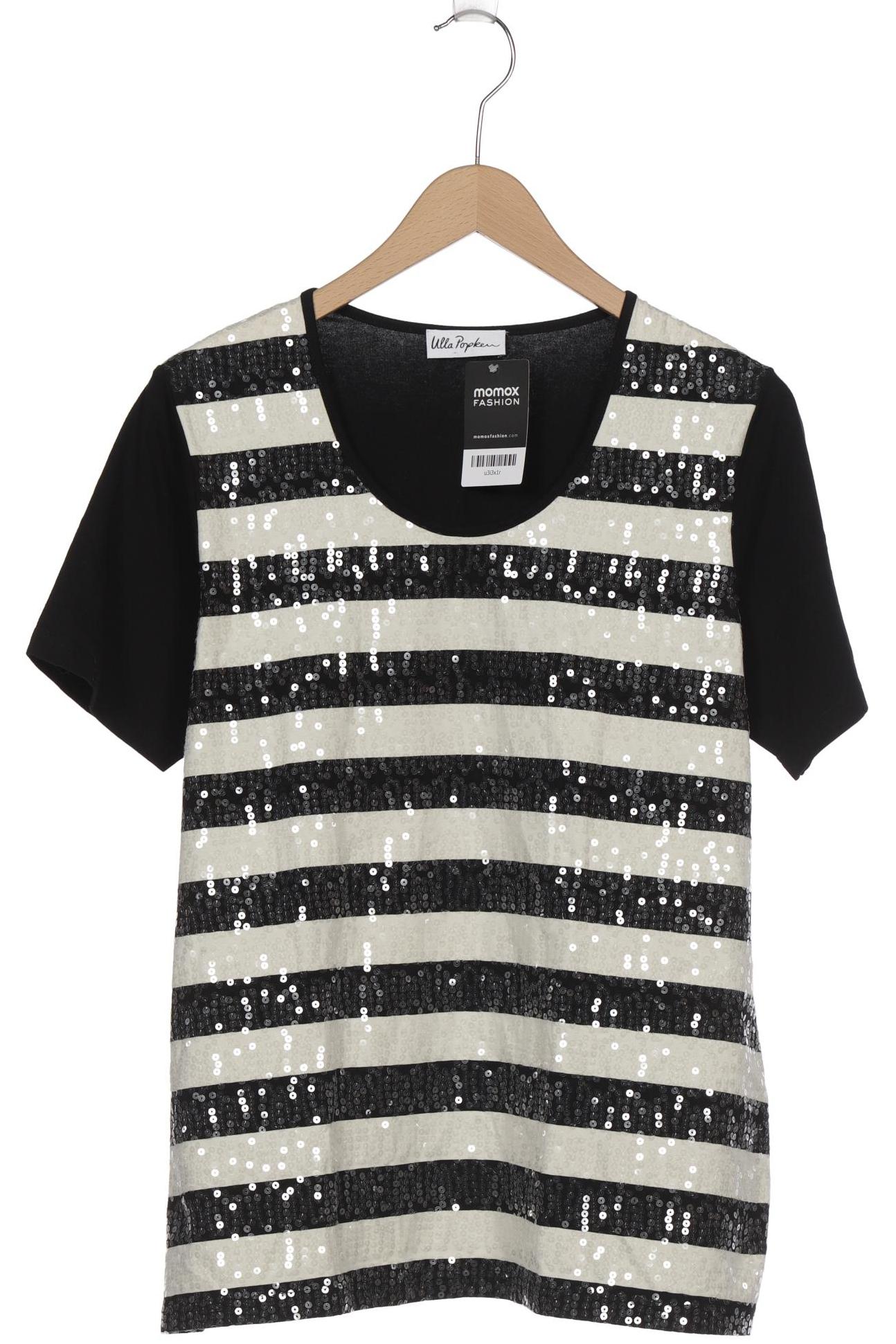 

Ulla Popken Damen T-Shirt, schwarz, Gr. 44