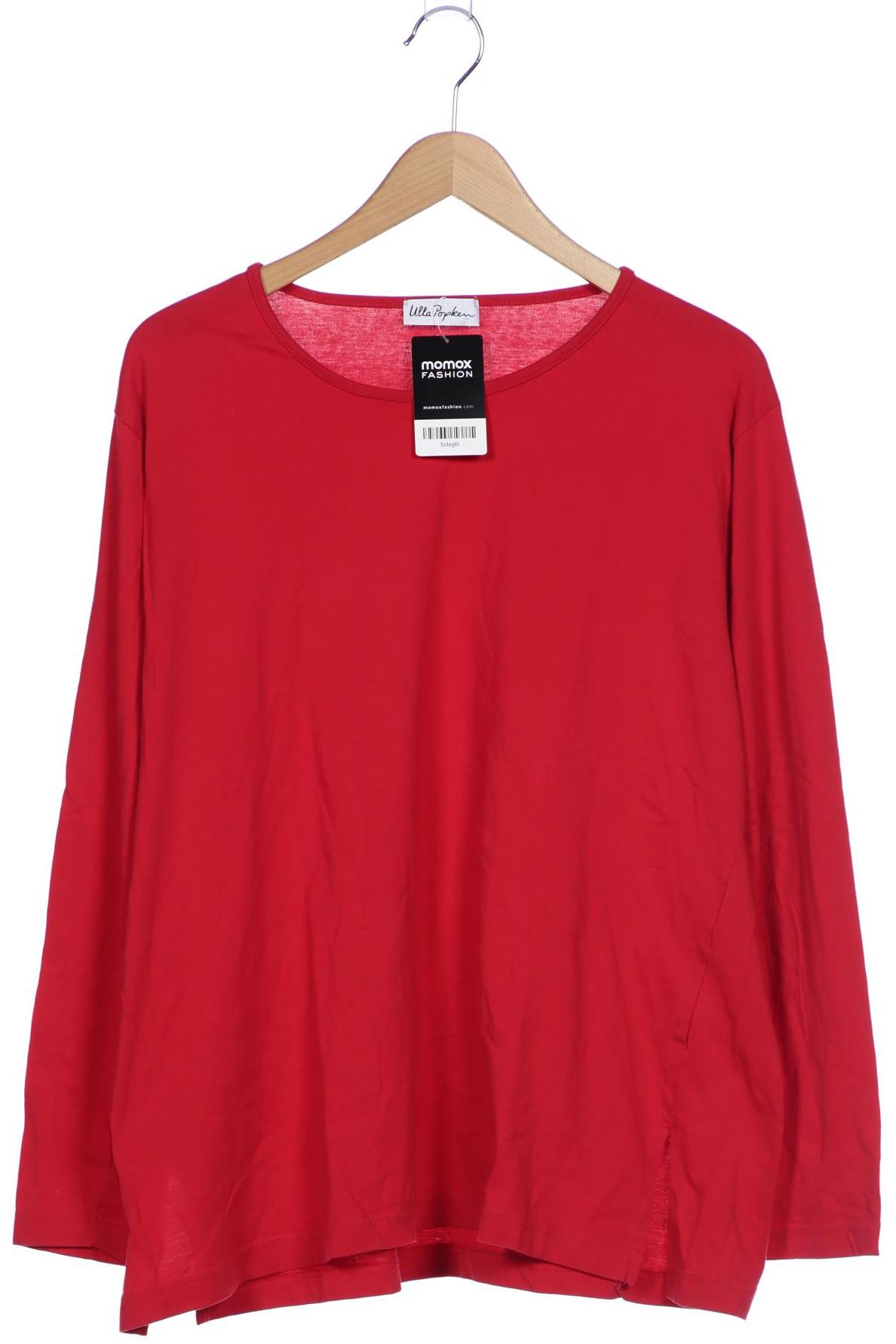

Ulla Popken Damen Langarmshirt, rot, Gr. 50