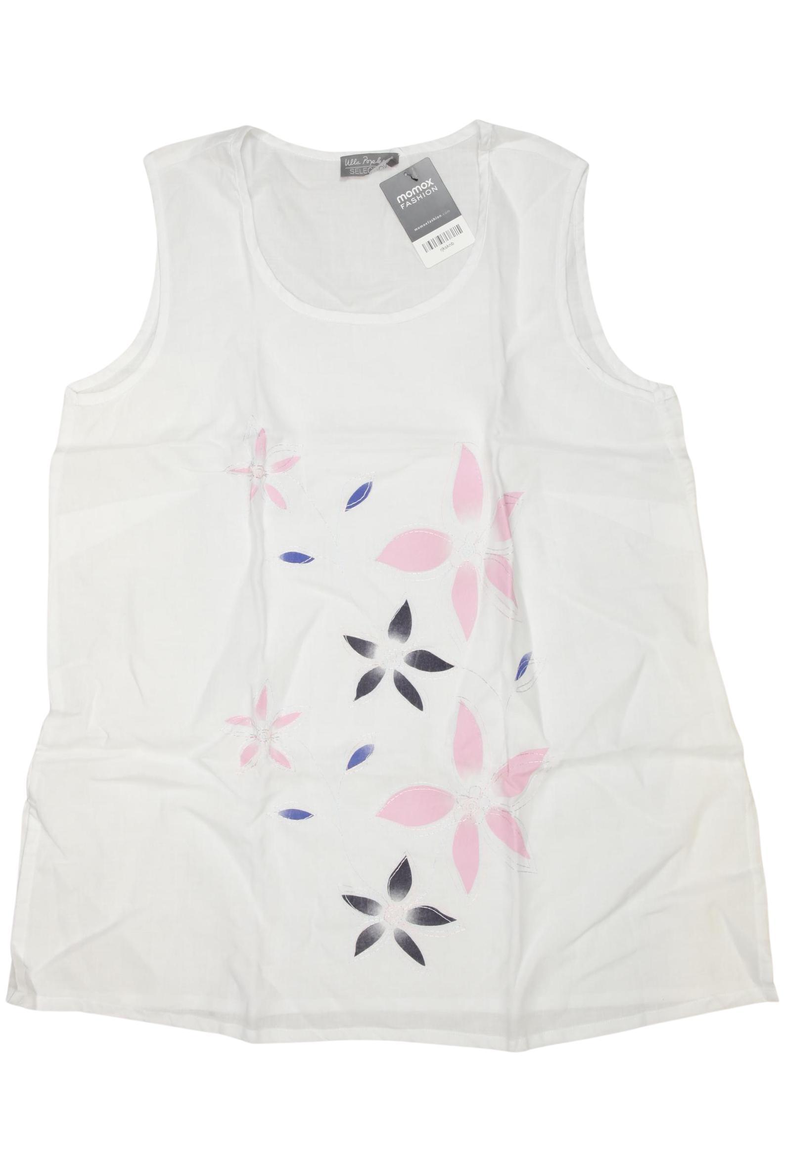 

Ulla Popken Damen Top, weiß, Gr. 46