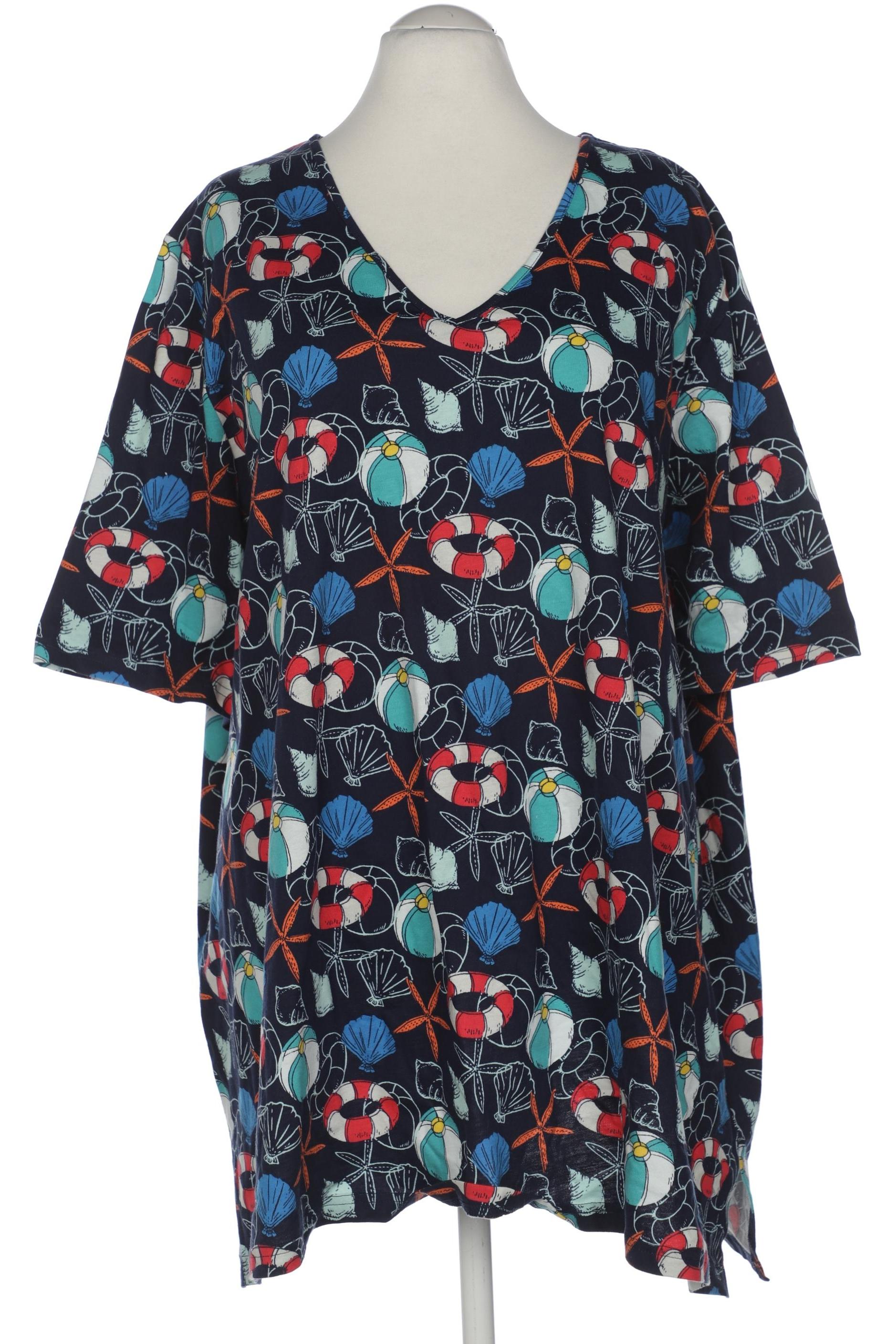 

Ulla Popken Damen T-Shirt, marineblau, Gr. 58