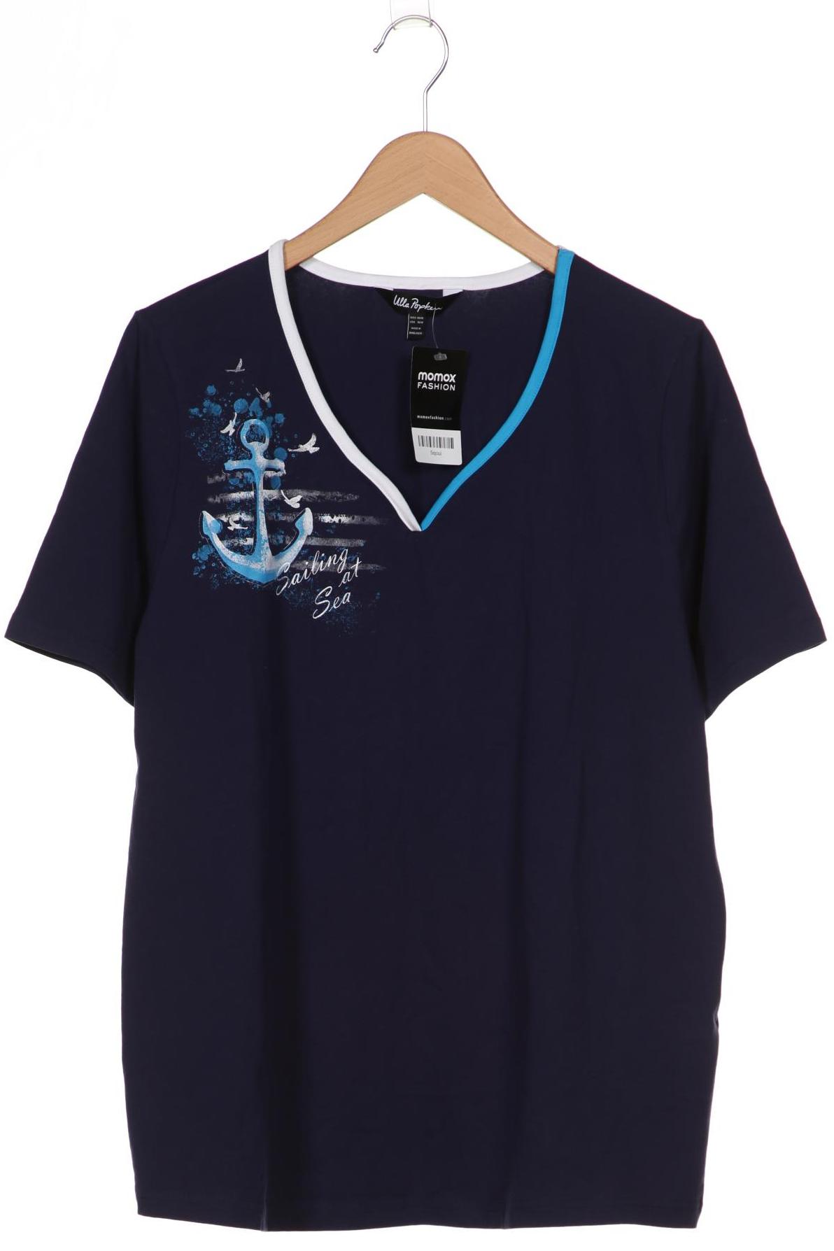

Ulla Popken Damen T-Shirt, marineblau