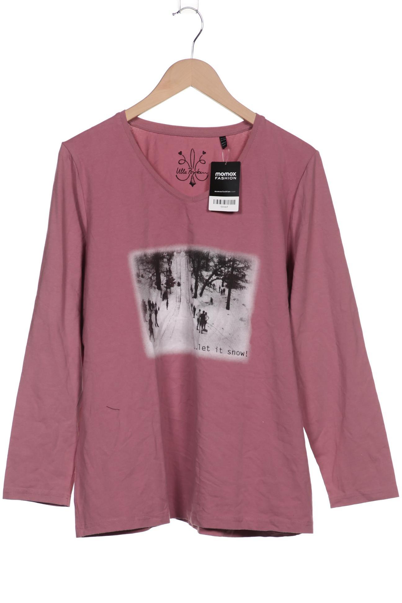 

Ulla Popken Damen Langarmshirt, pink