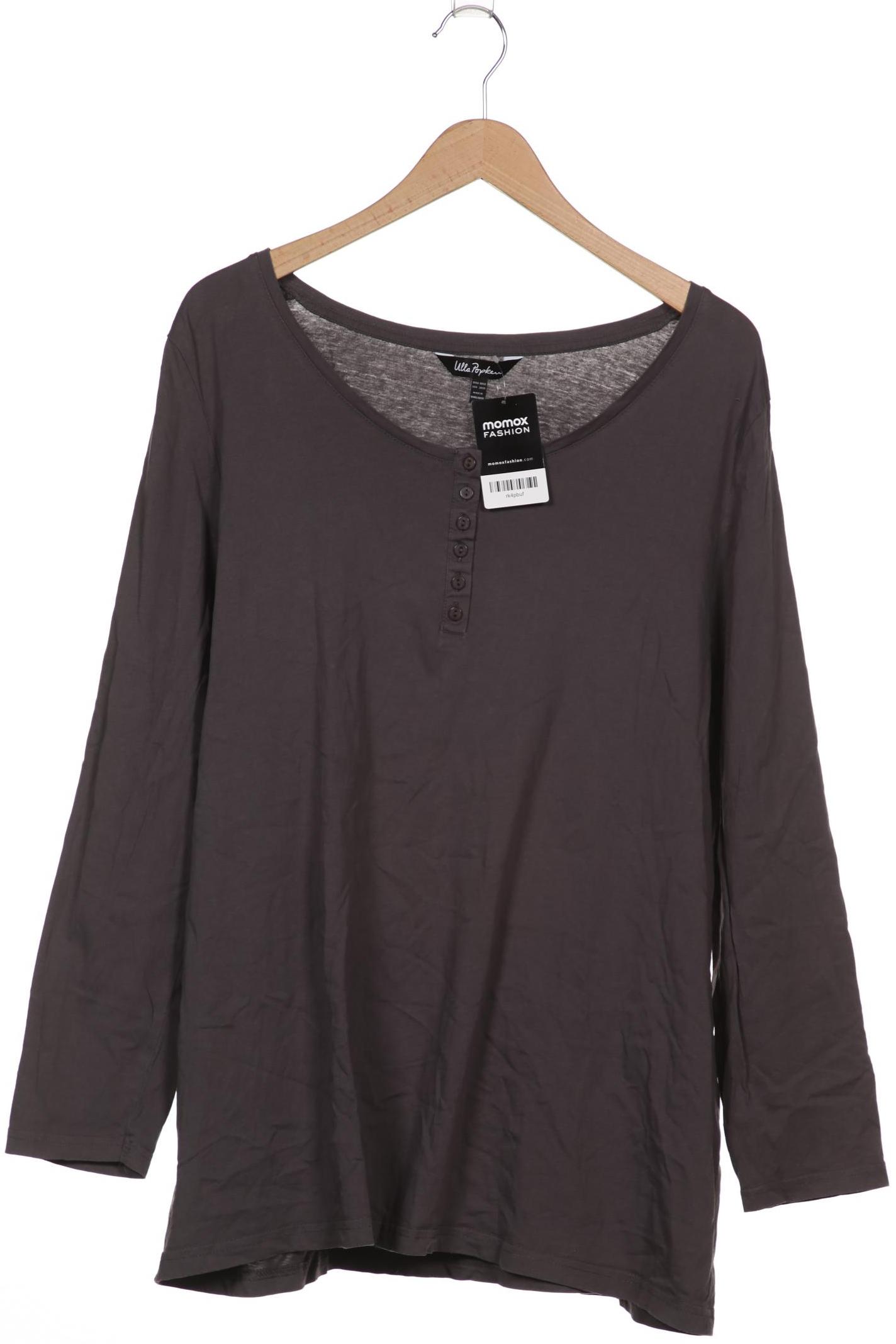 

Ulla Popken Damen Langarmshirt, grau
