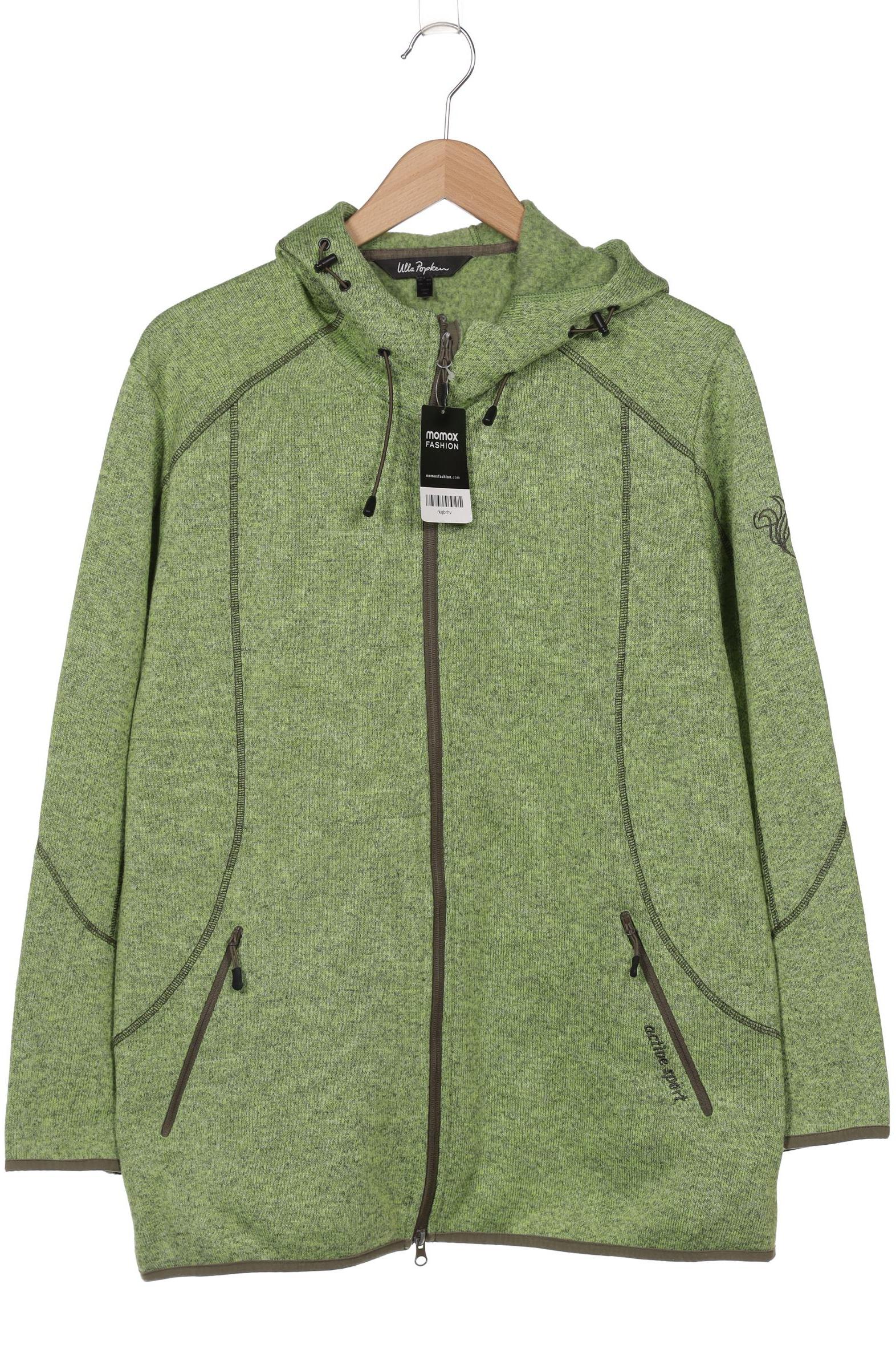 

Ulla Popken Damen Kapuzenpullover, hellgrün, Gr. 46