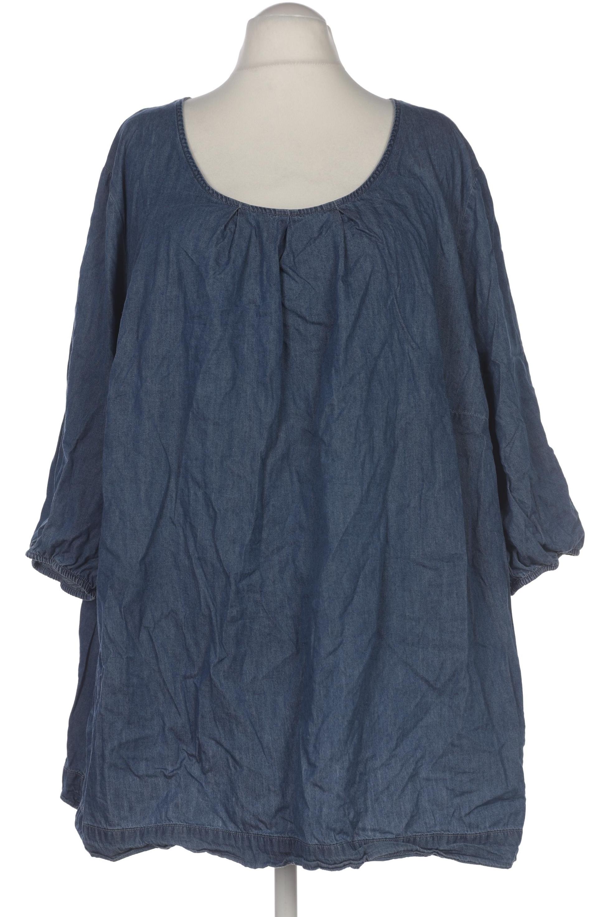 

Ulla Popken Damen Bluse, blau, Gr. 52