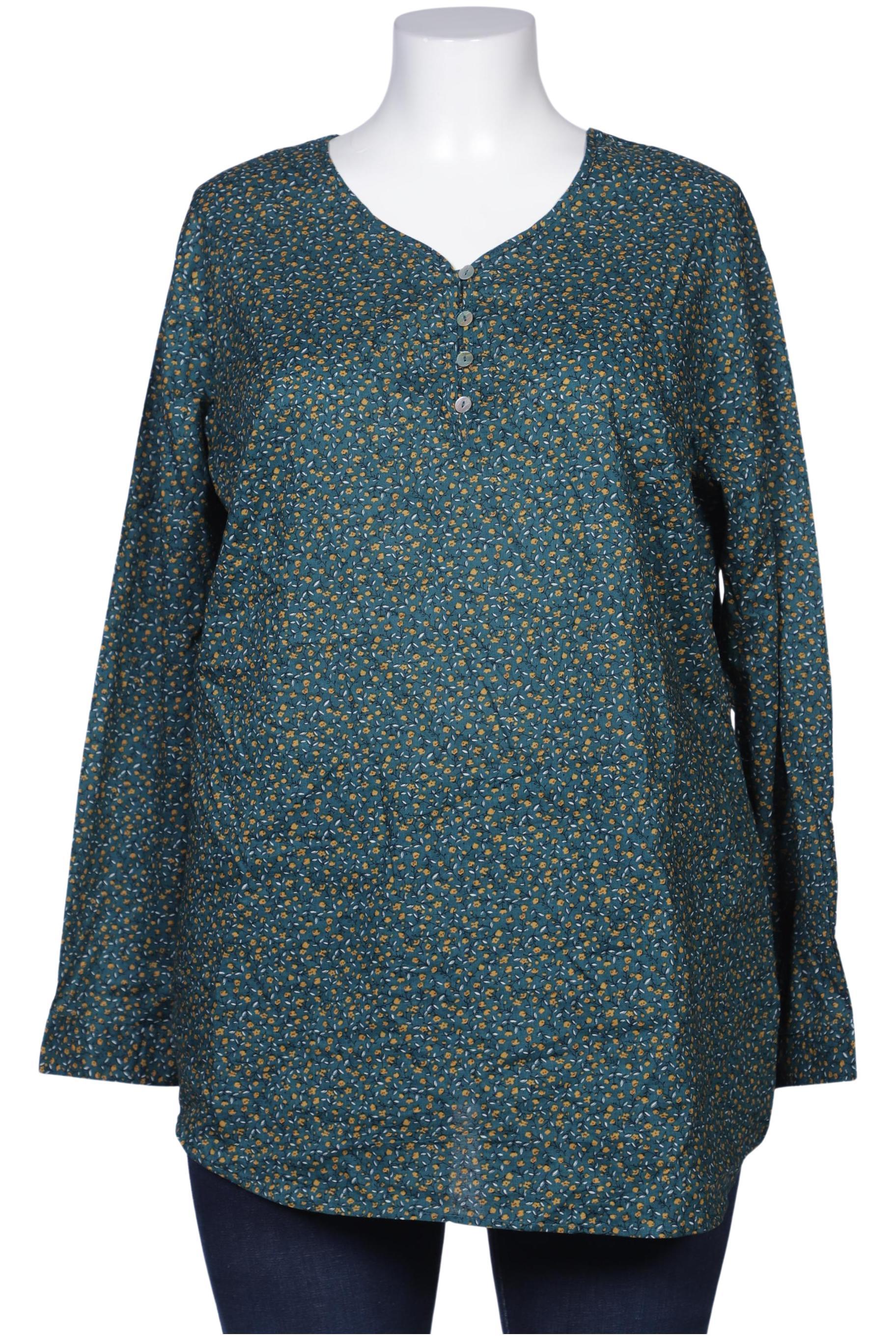 

Ulla Popken Damen Bluse, türkis, Gr. 42