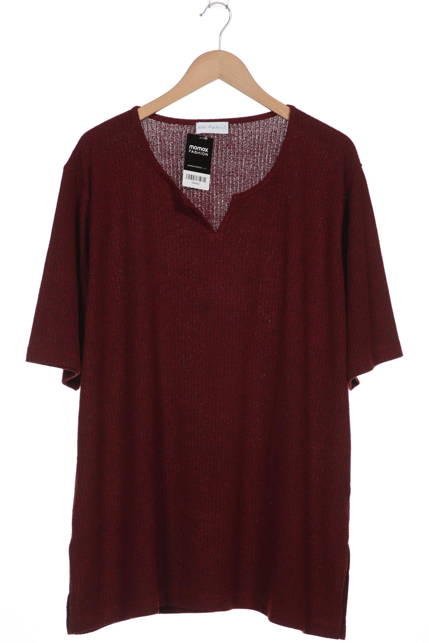 

Ulla Popken Damen T-Shirt, bordeaux, Gr. 50