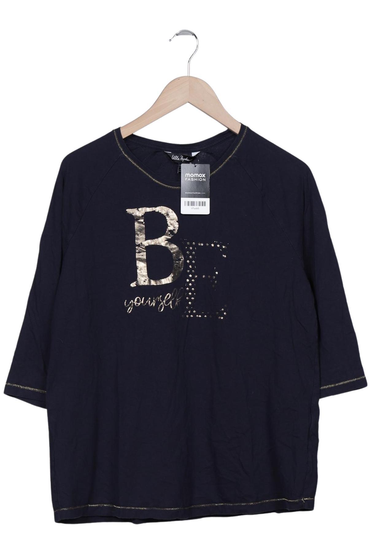

Ulla Popken Damen Langarmshirt, marineblau, Gr. 42