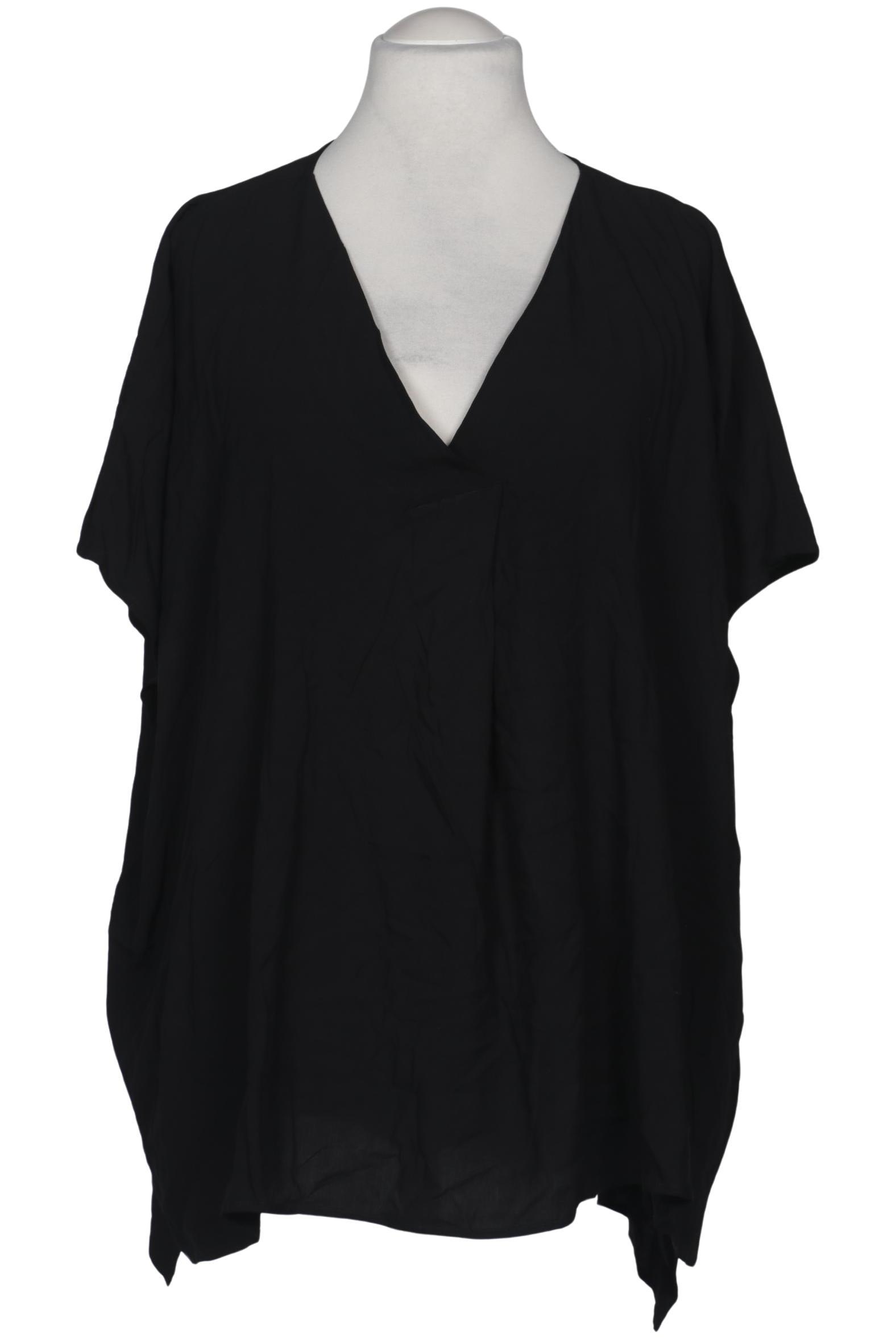 

Ulla Popken Damen Bluse, schwarz, Gr. 54