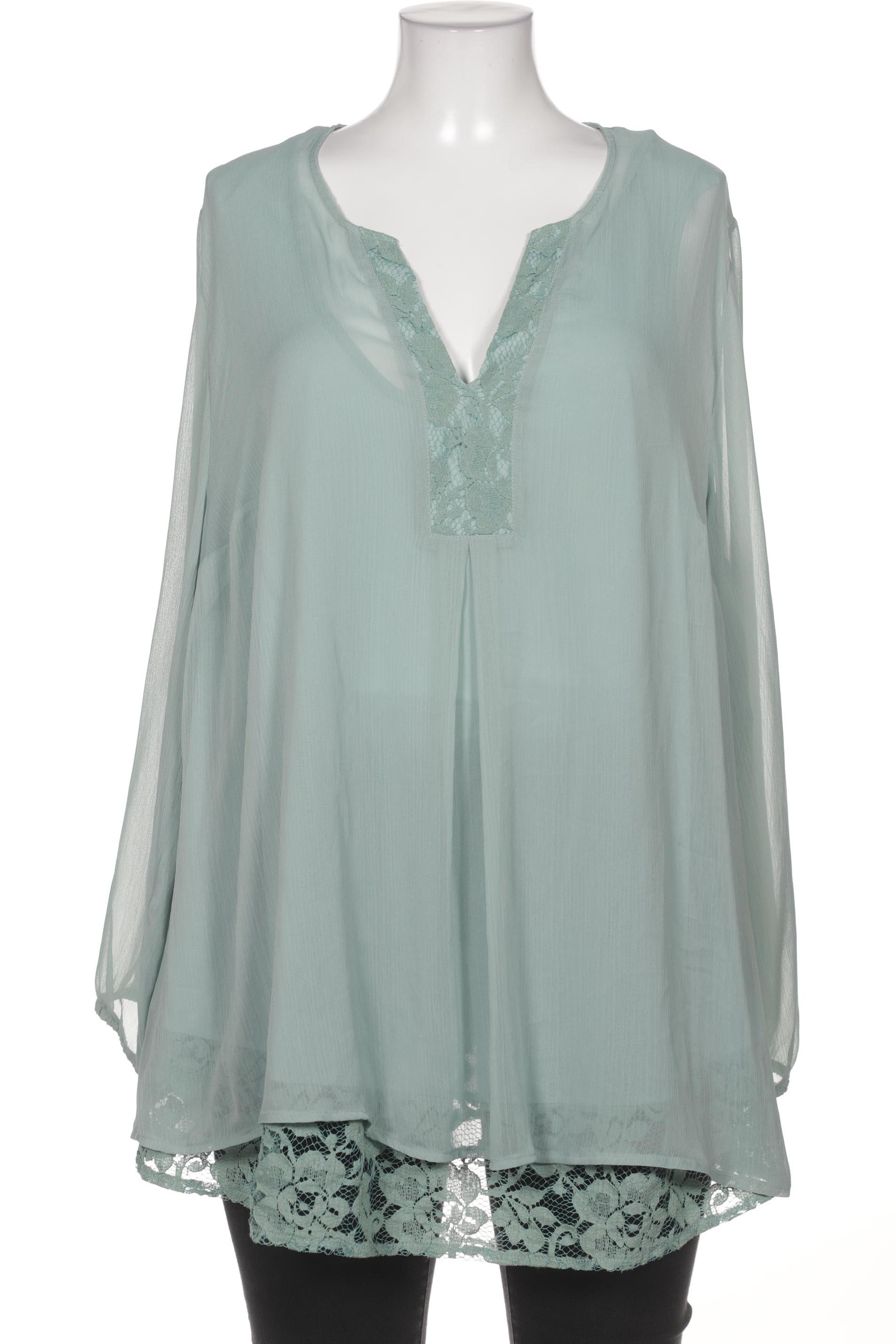 

Ulla Popken Damen Bluse, türkis, Gr. 50