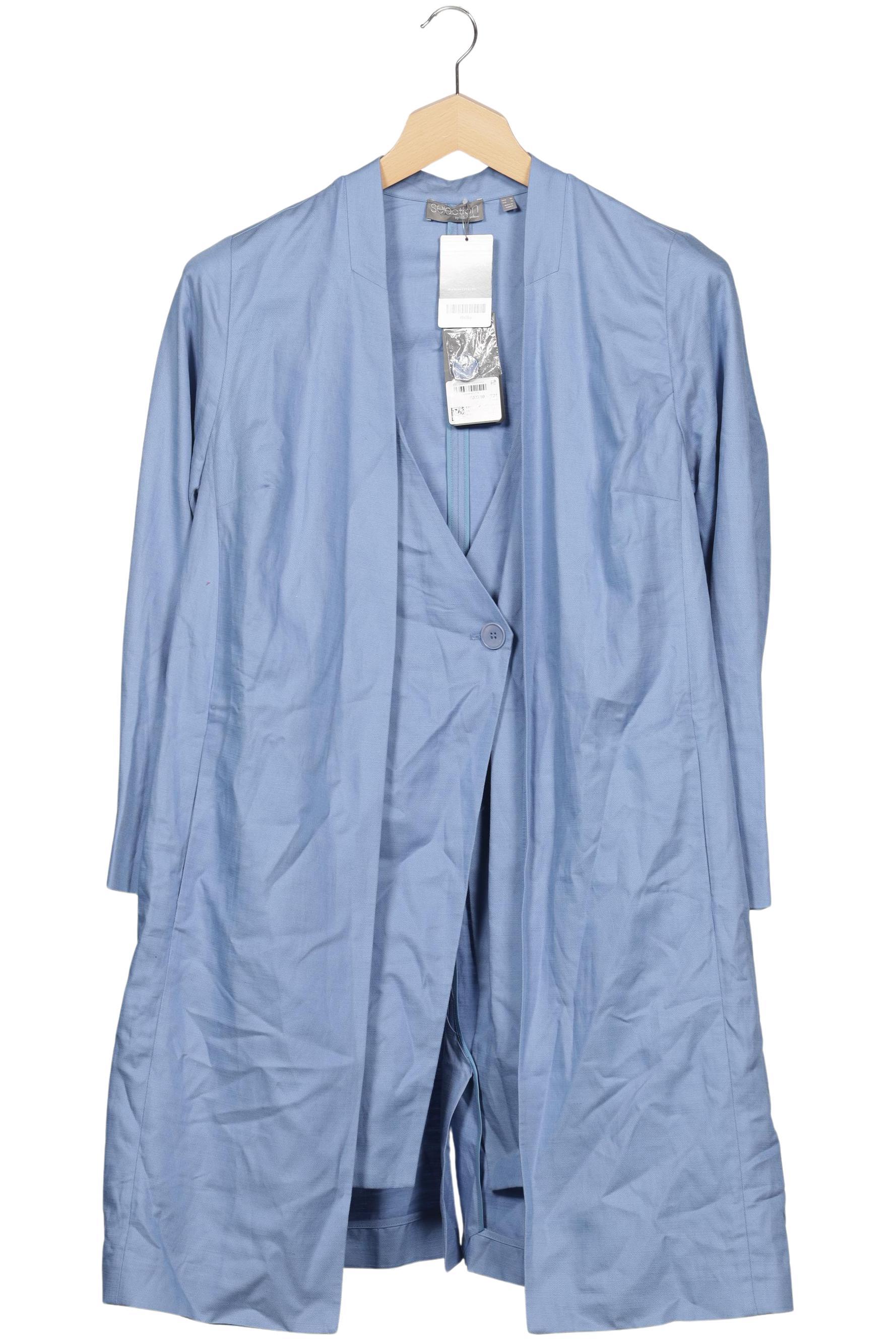 

Ulla Popken Damen Mantel, hellblau, Gr. 46