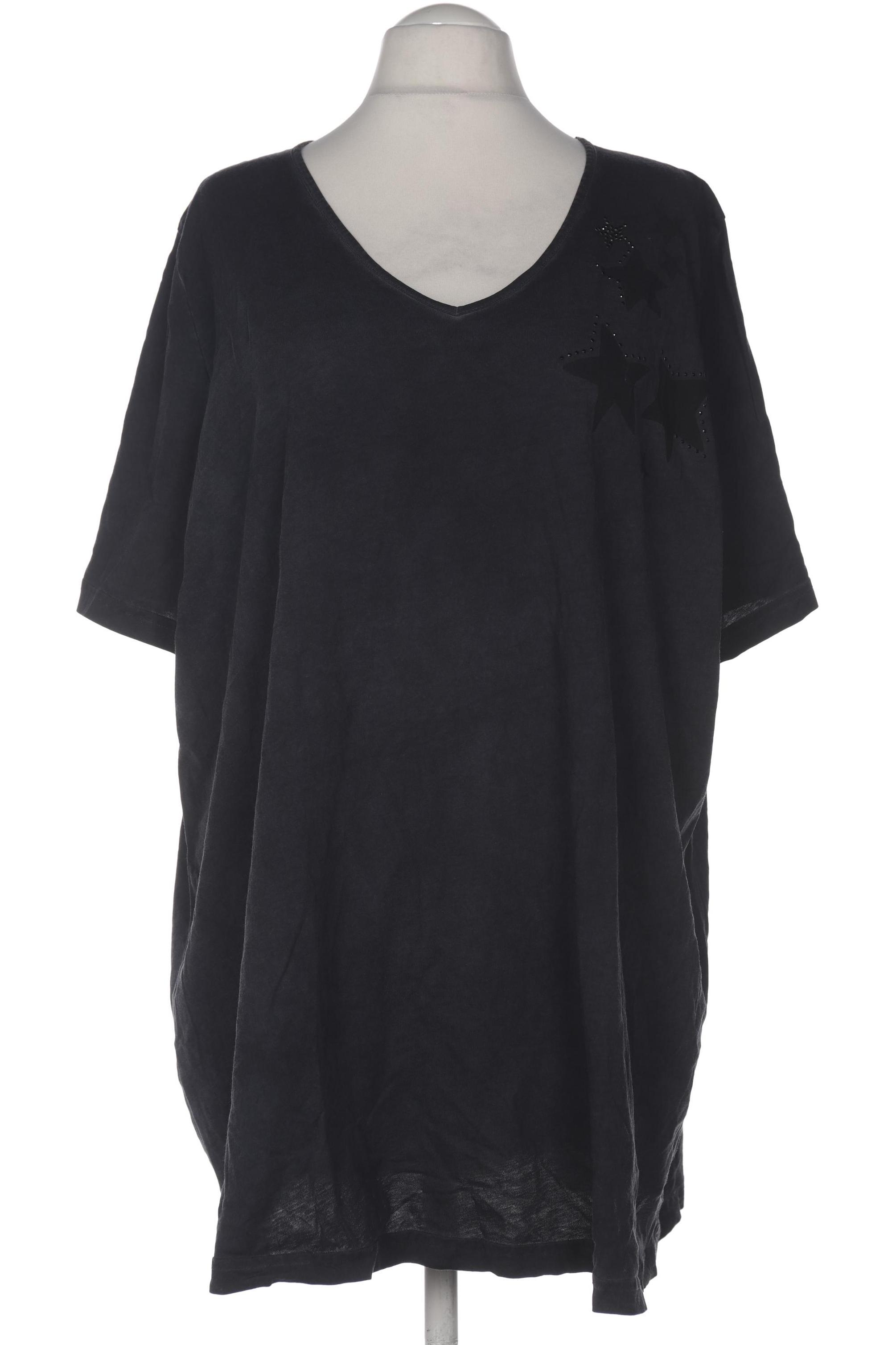 

Ulla Popken Damen T-Shirt, schwarz, Gr. 54