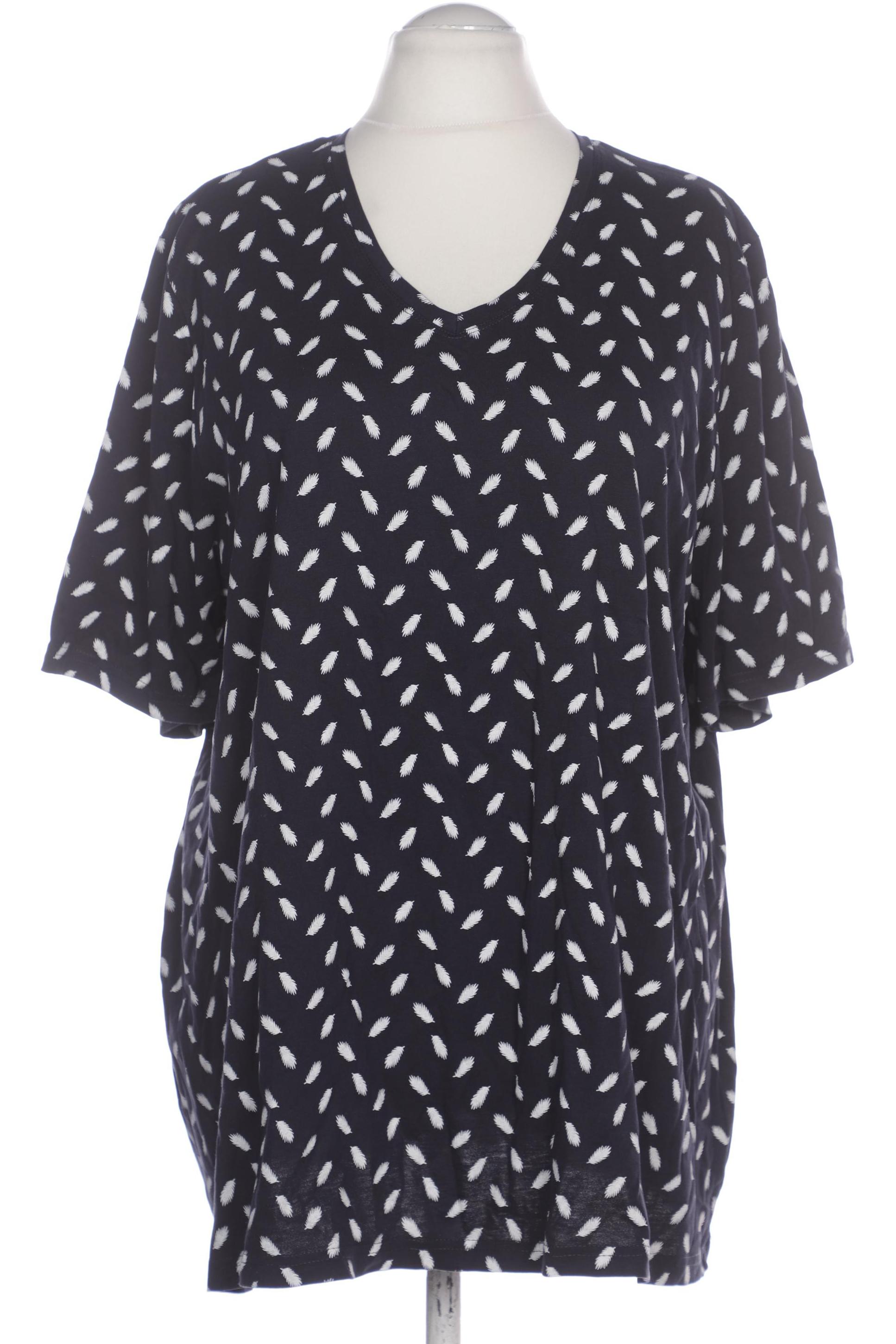 

Ulla Popken Damen T-Shirt, marineblau, Gr. 52