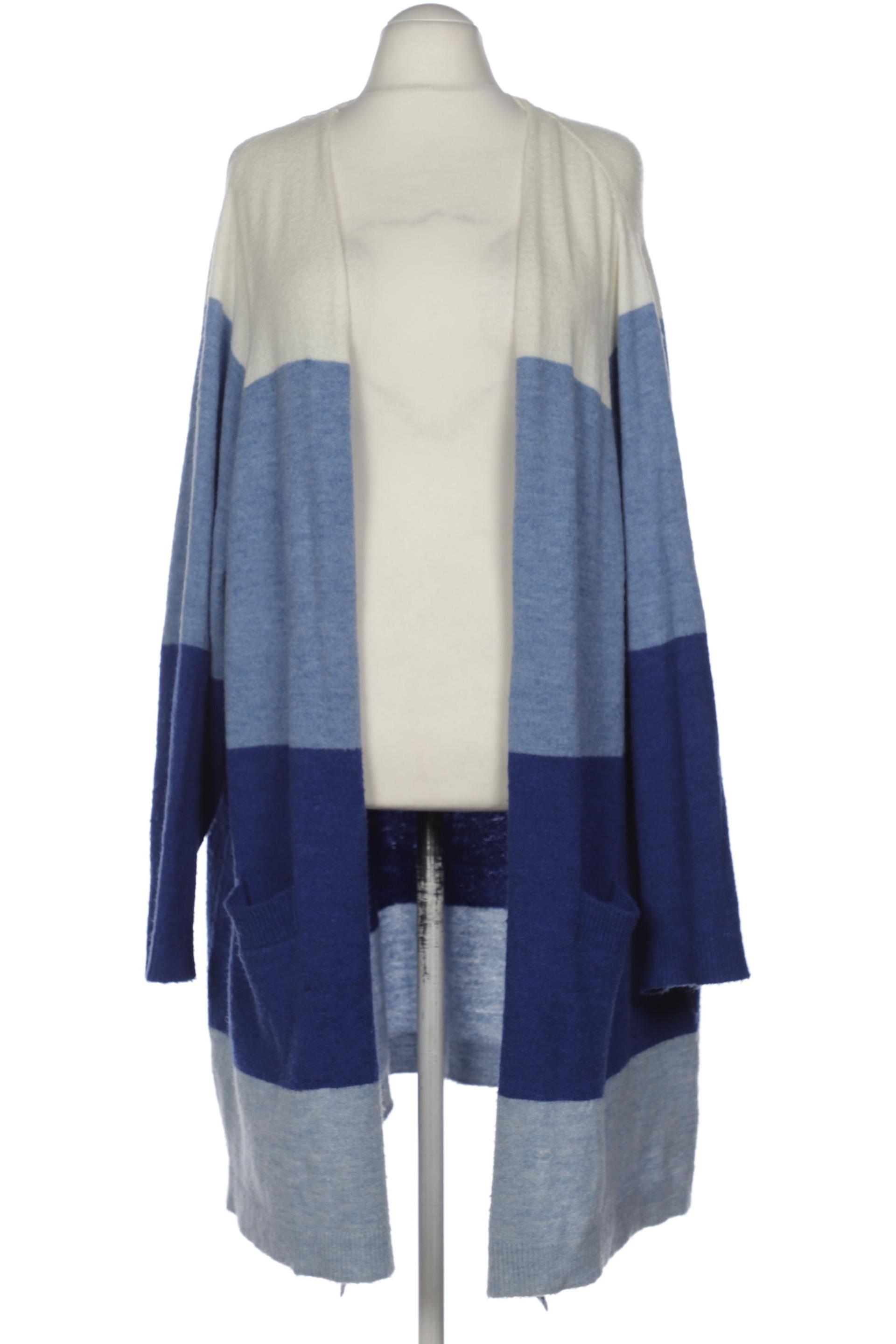 

Ulla Popken Damen Strickjacke, blau, Gr. 54