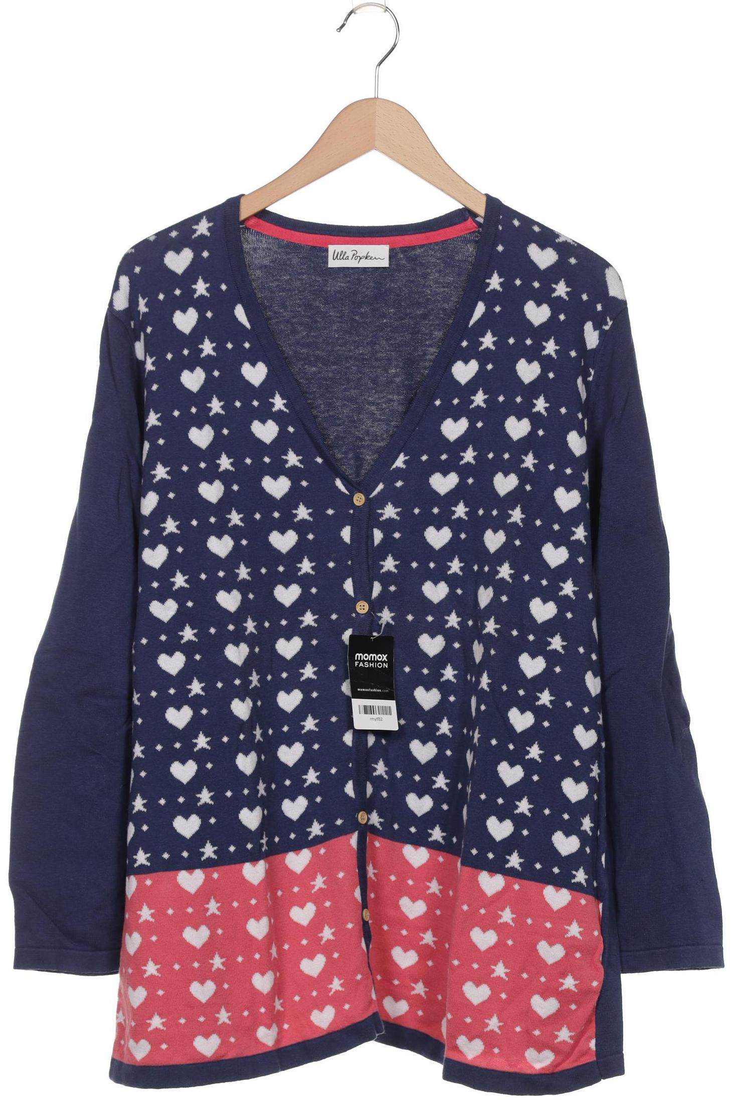 

Ulla Popken Damen Strickjacke, marineblau, Gr. 46