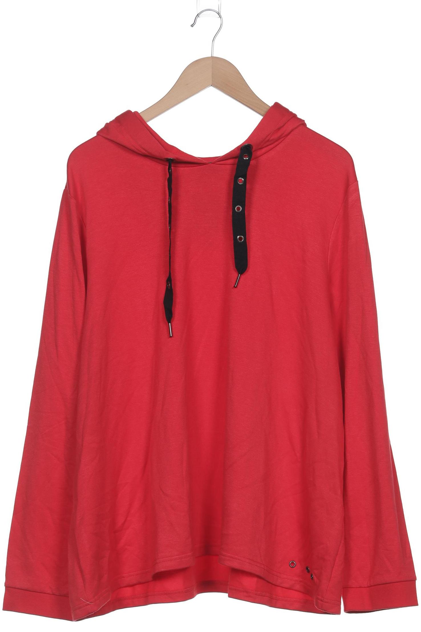 

Ulla Popken Damen Kapuzenpullover, rot, Gr. 50