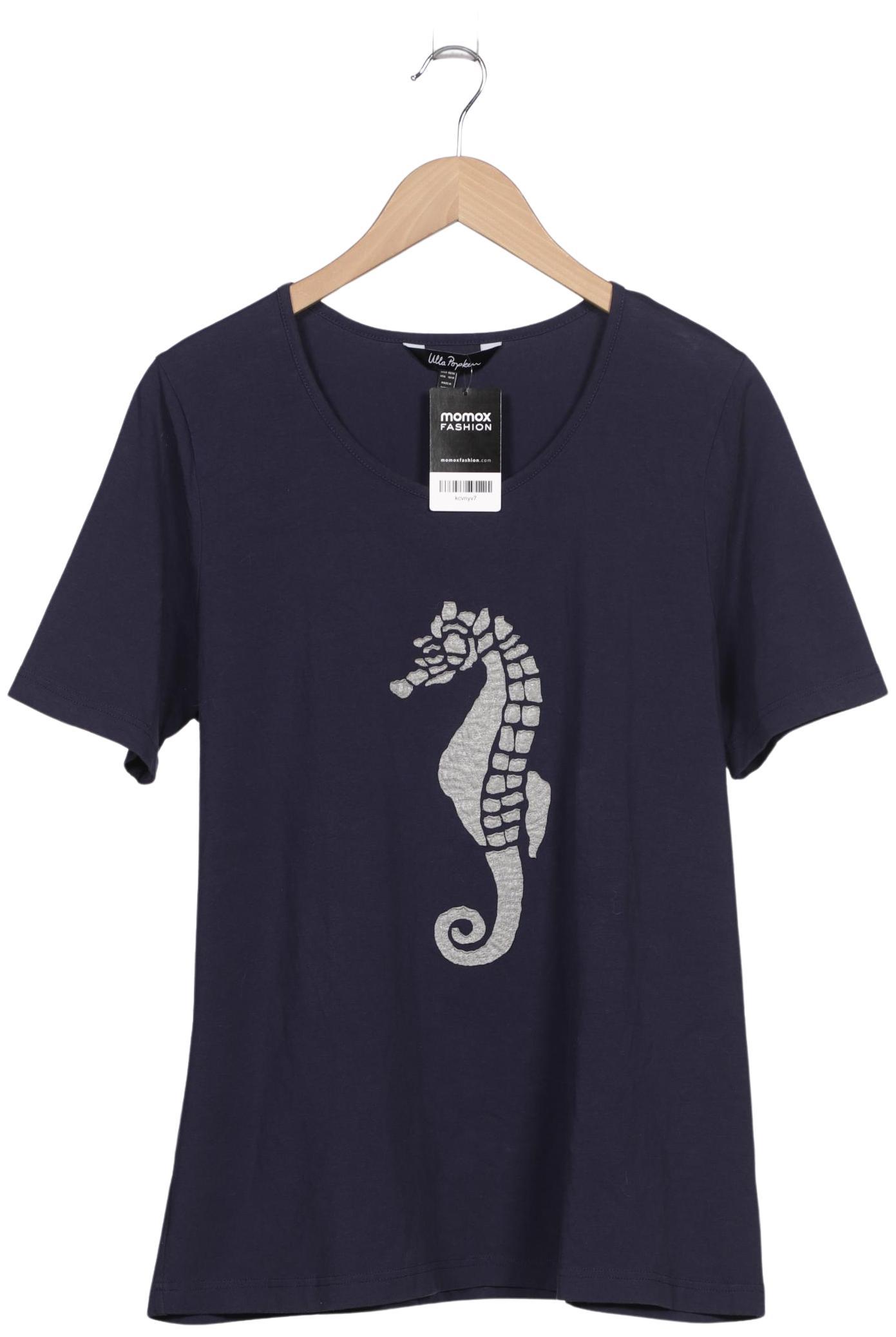 

Ulla Popken Damen T-Shirt, marineblau, Gr. 46