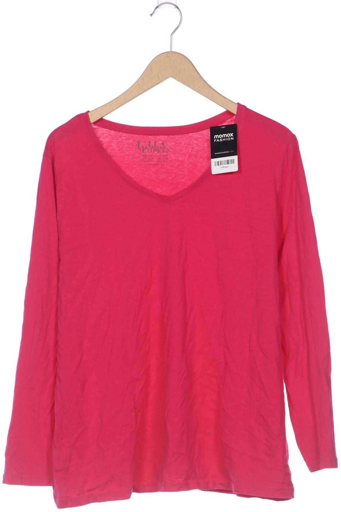 

Ulla Popken Damen Langarmshirt, pink, Gr. 50