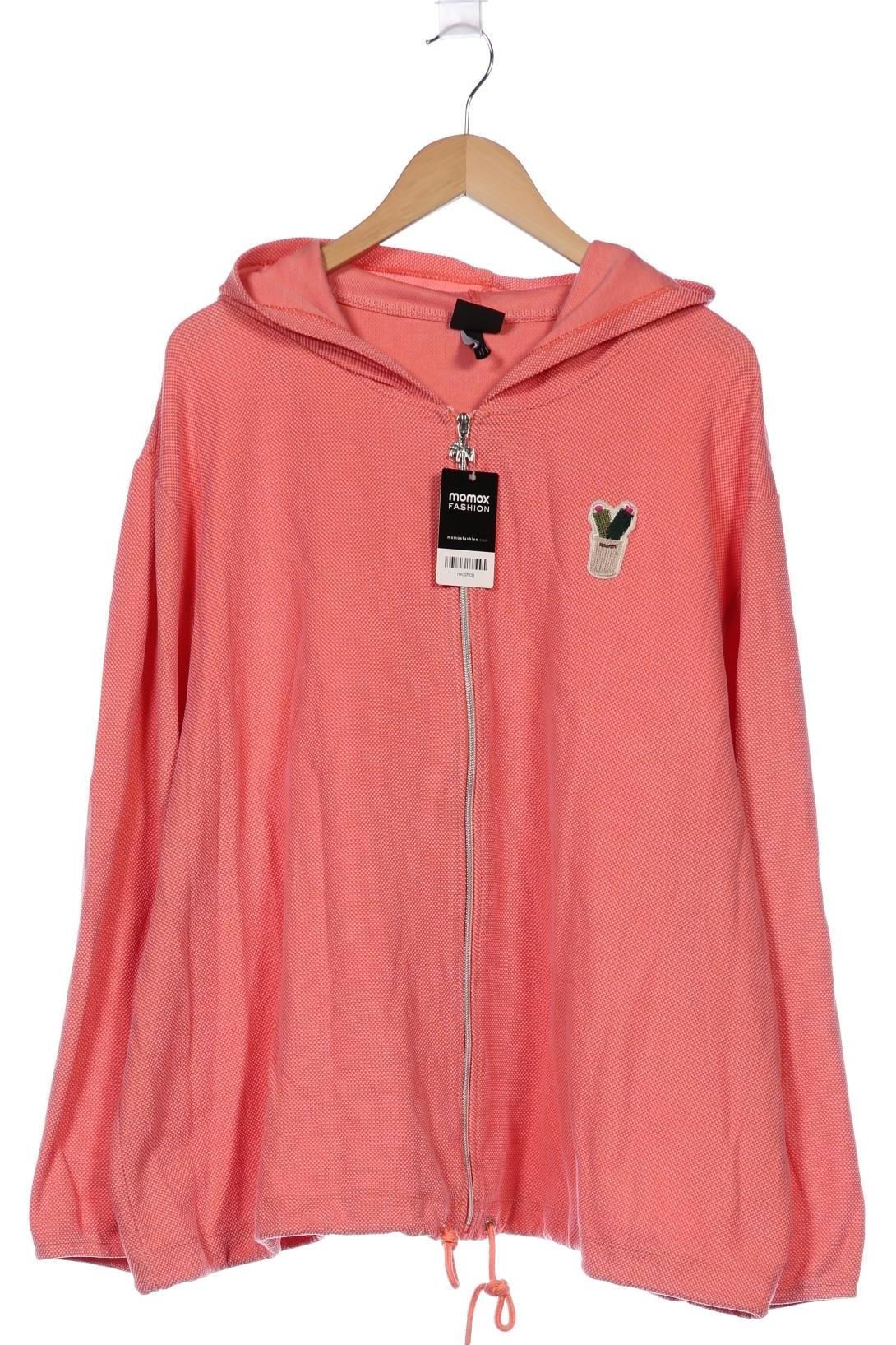 

Ulla Popken Damen Kapuzenpullover, pink, Gr. 58