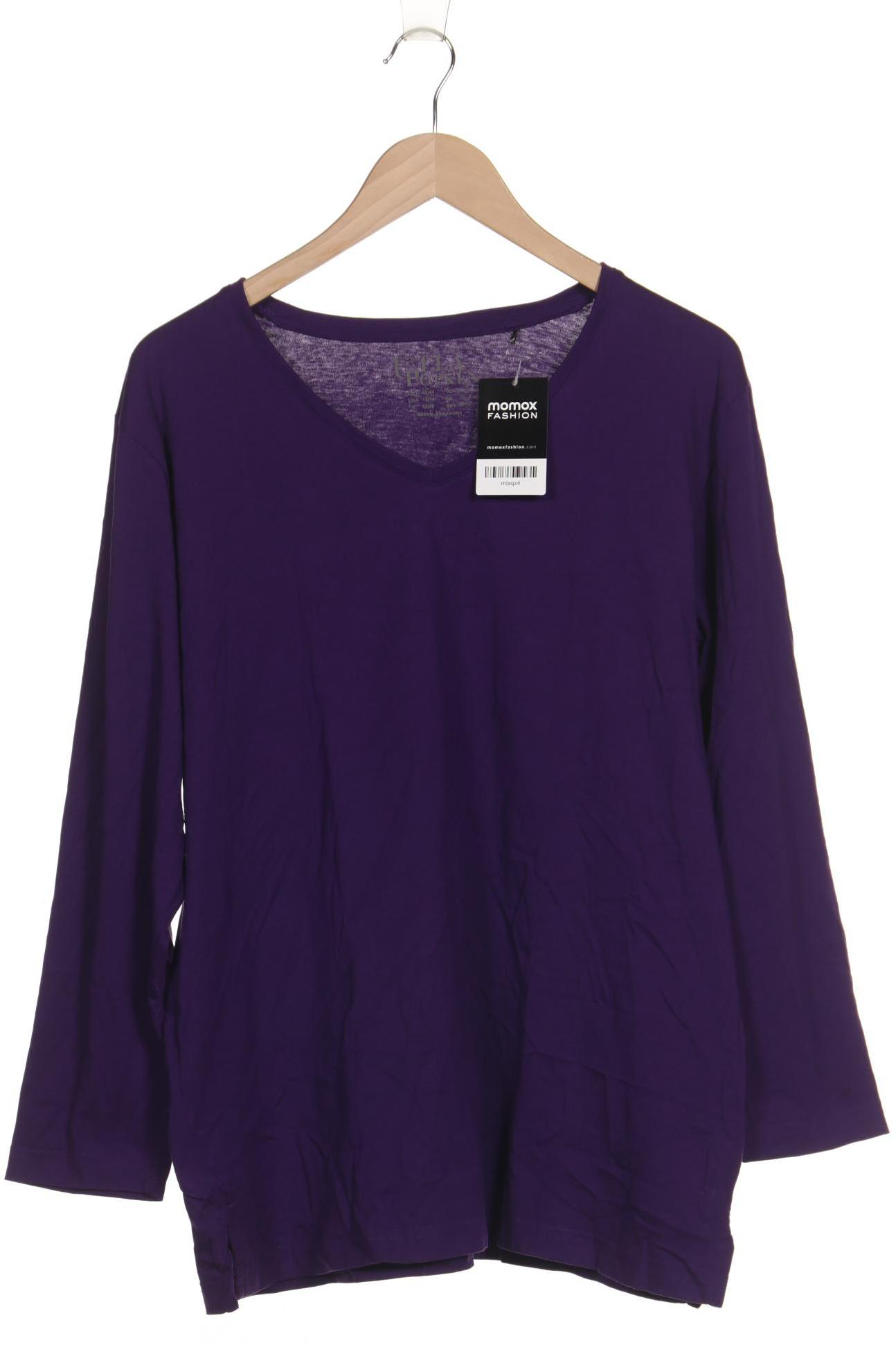 

Ulla Popken Damen Langarmshirt, flieder, Gr. 42