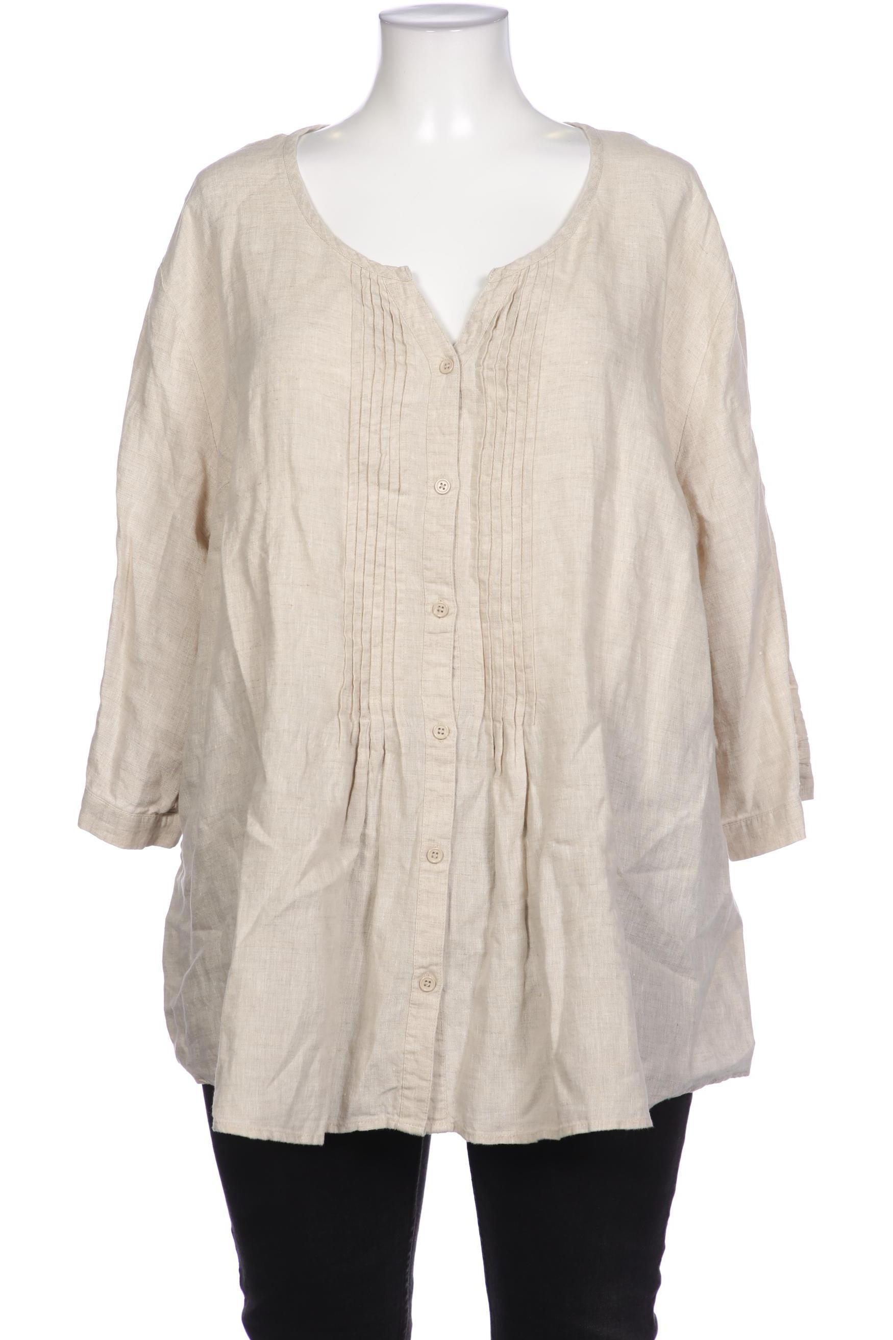 

Ulla Popken Damen Bluse, beige, Gr. 50