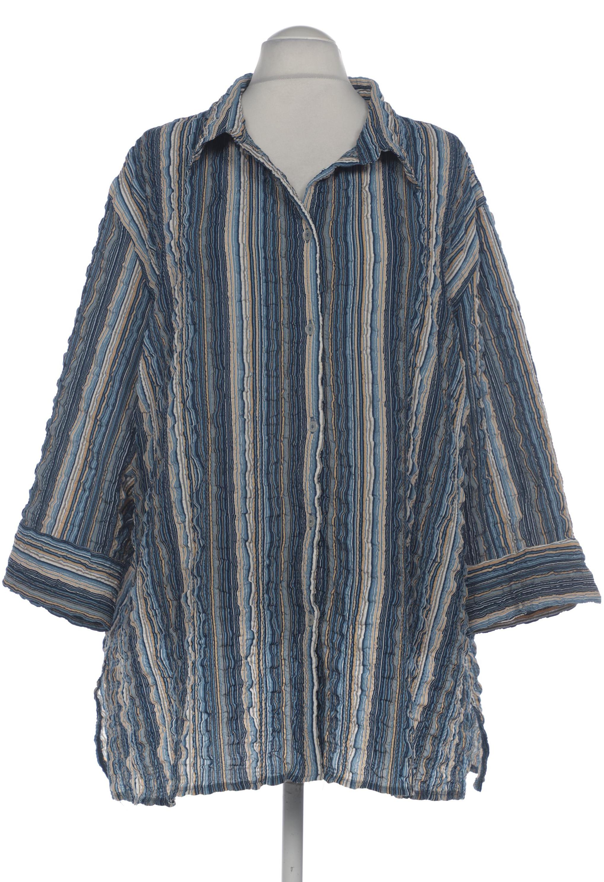 

Ulla Popken Damen Bluse, blau, Gr. 54