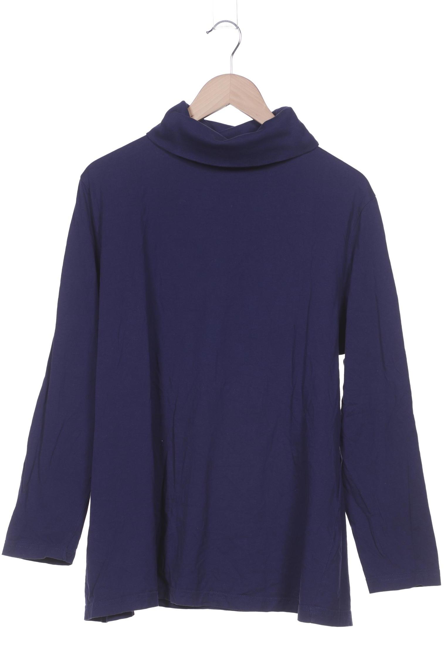 

Ulla Popken Damen Langarmshirt, blau, Gr. 50