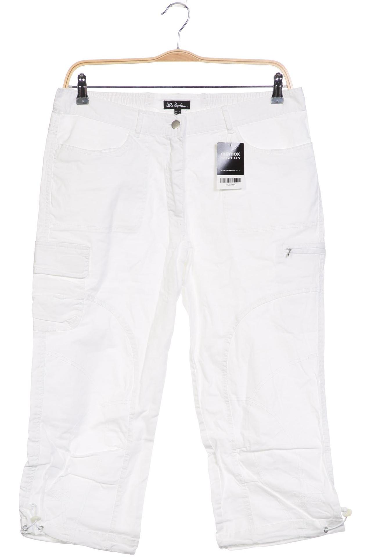

Ulla Popken Damen Stoffhose, weiß, Gr. 44