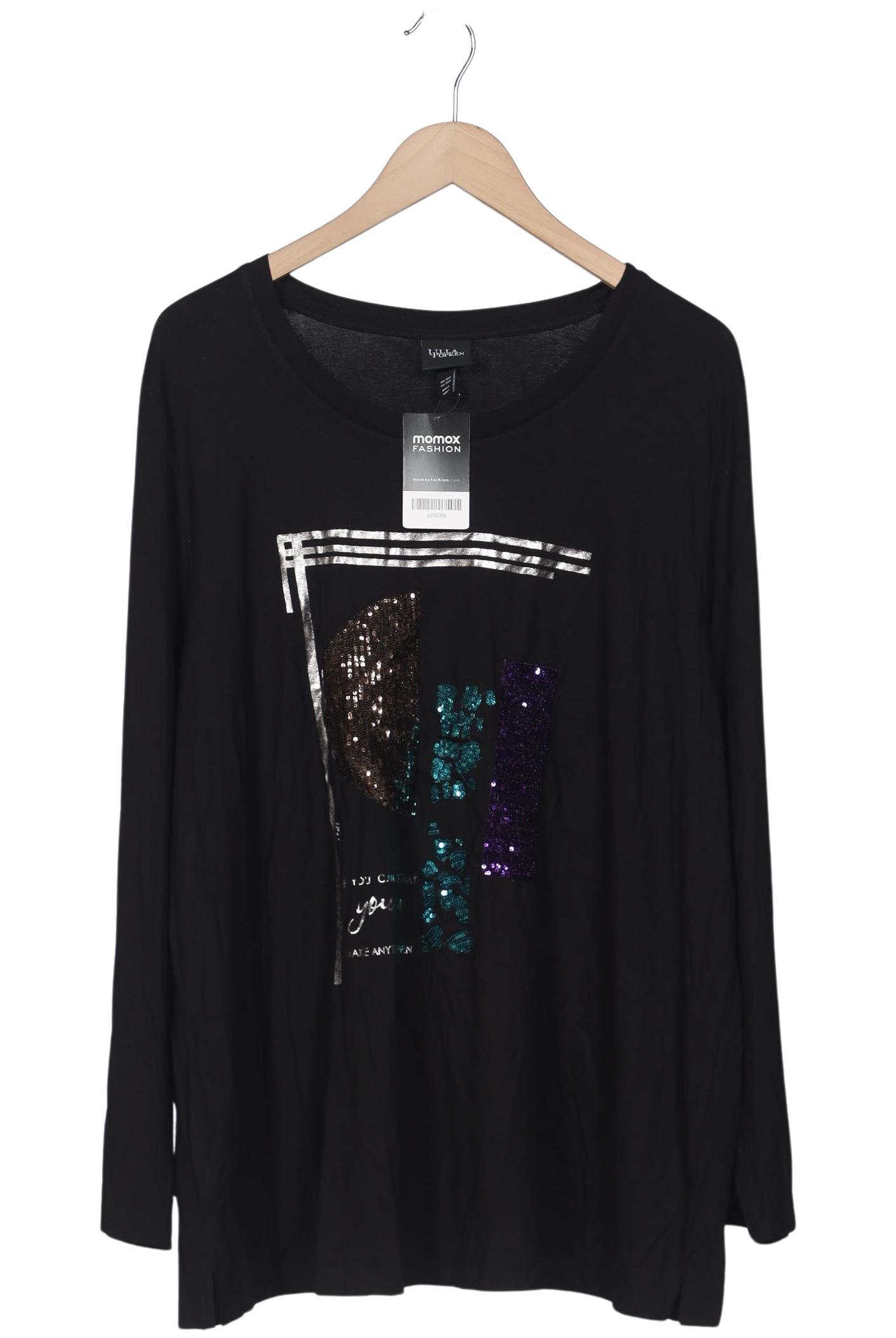 

Ulla Popken Damen Langarmshirt, schwarz, Gr. 50