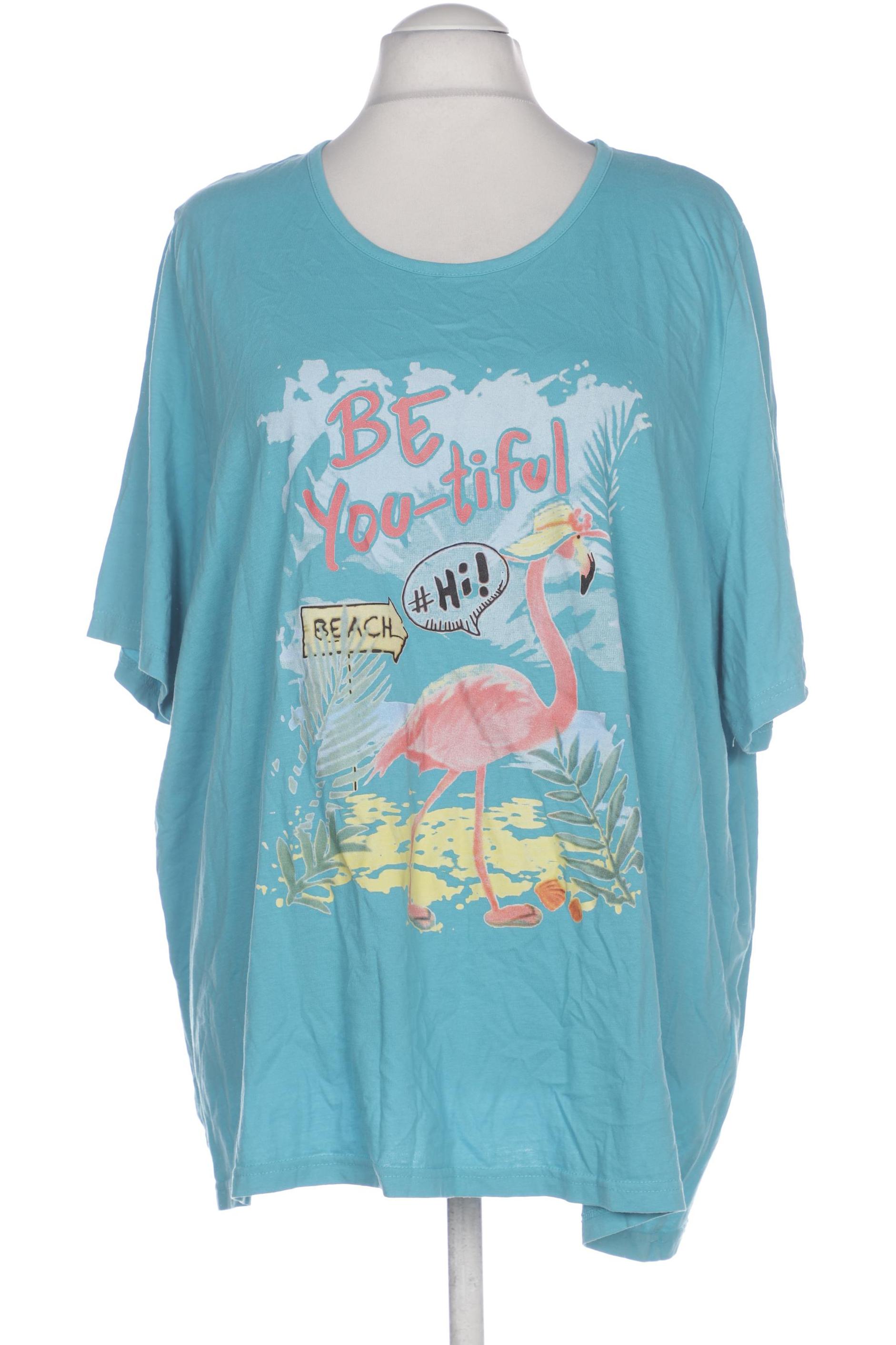 

Ulla Popken Damen T-Shirt, blau, Gr. 54