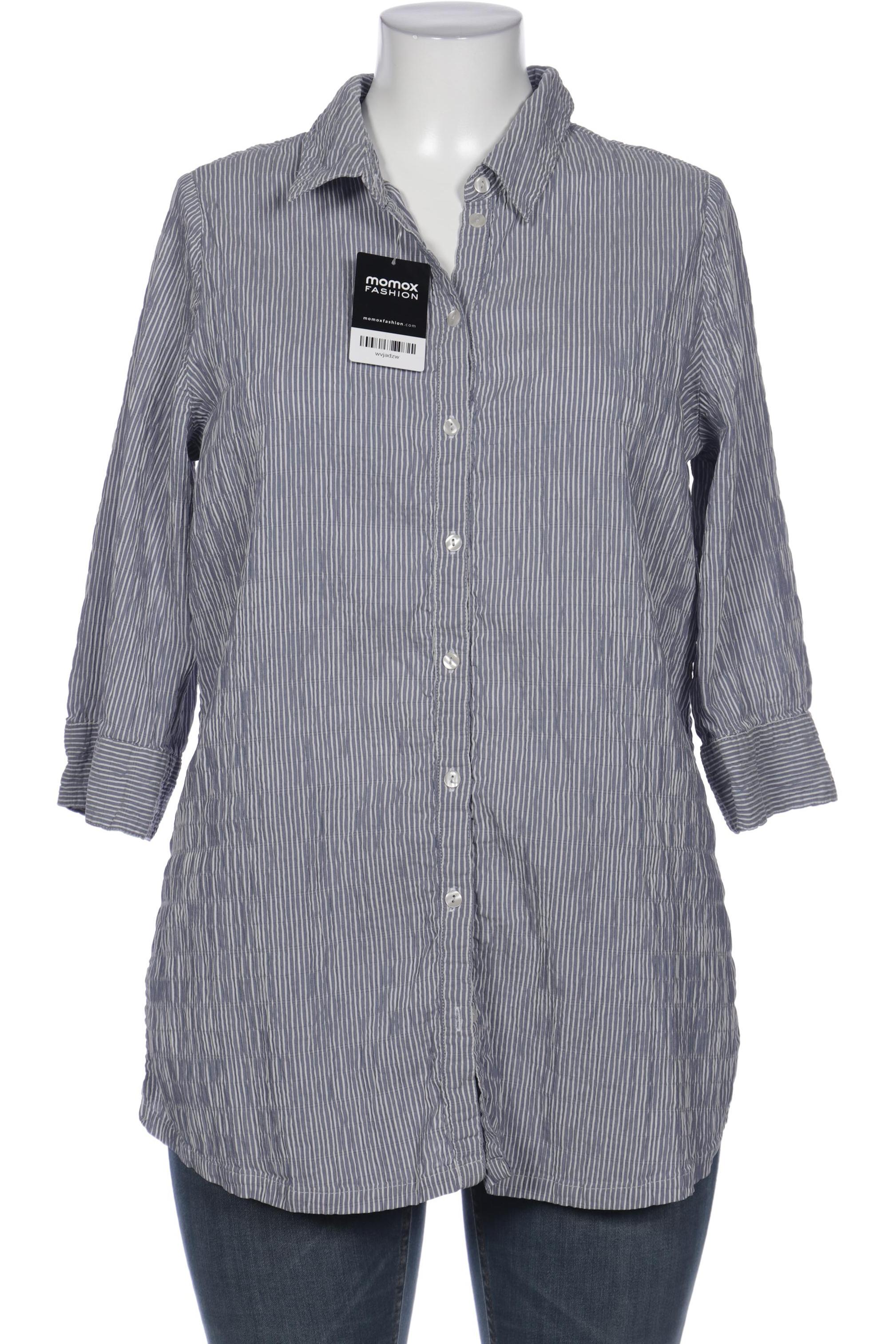 

Ulla Popken Damen Bluse, blau, Gr. 42