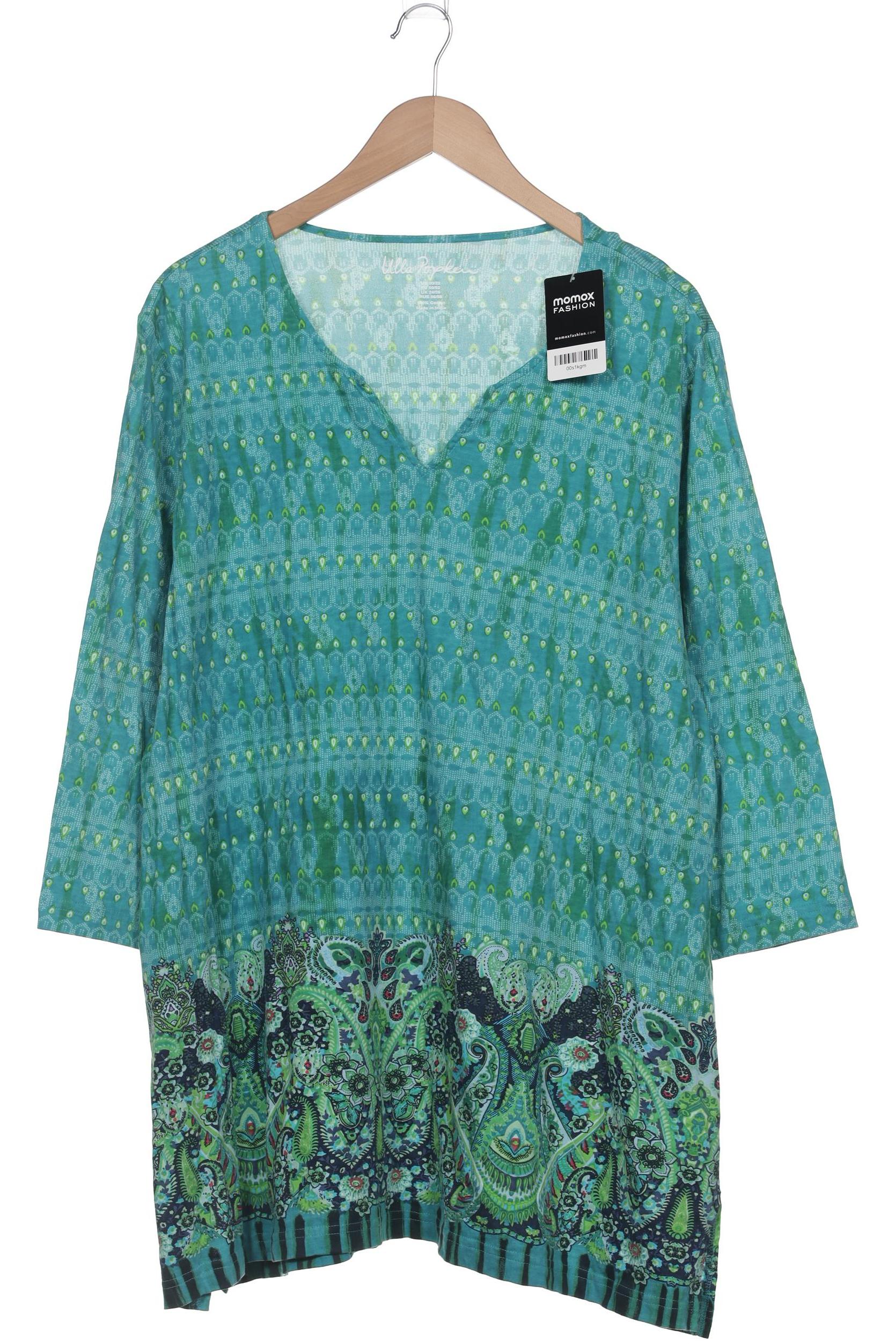 

Ulla Popken Damen Langarmshirt, blau, Gr. 50