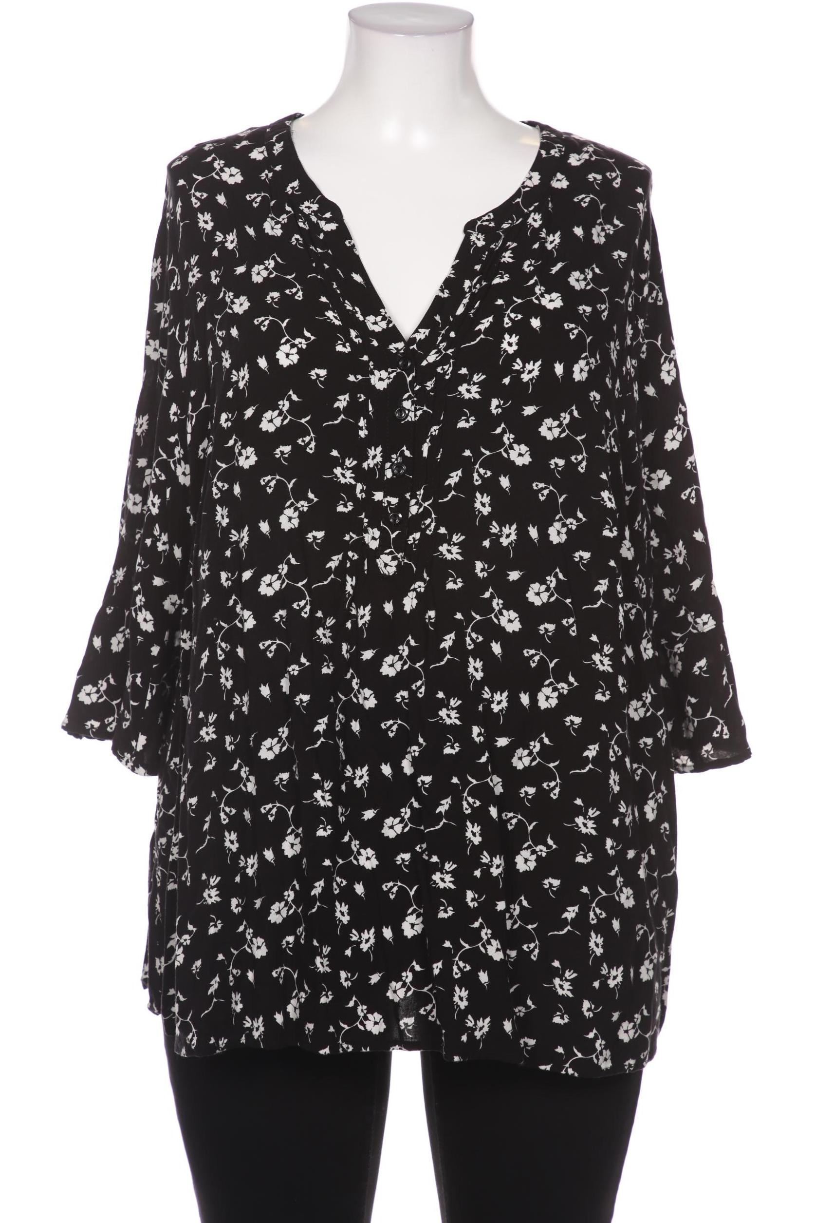 

Ulla Popken Damen Bluse, schwarz, Gr. 50