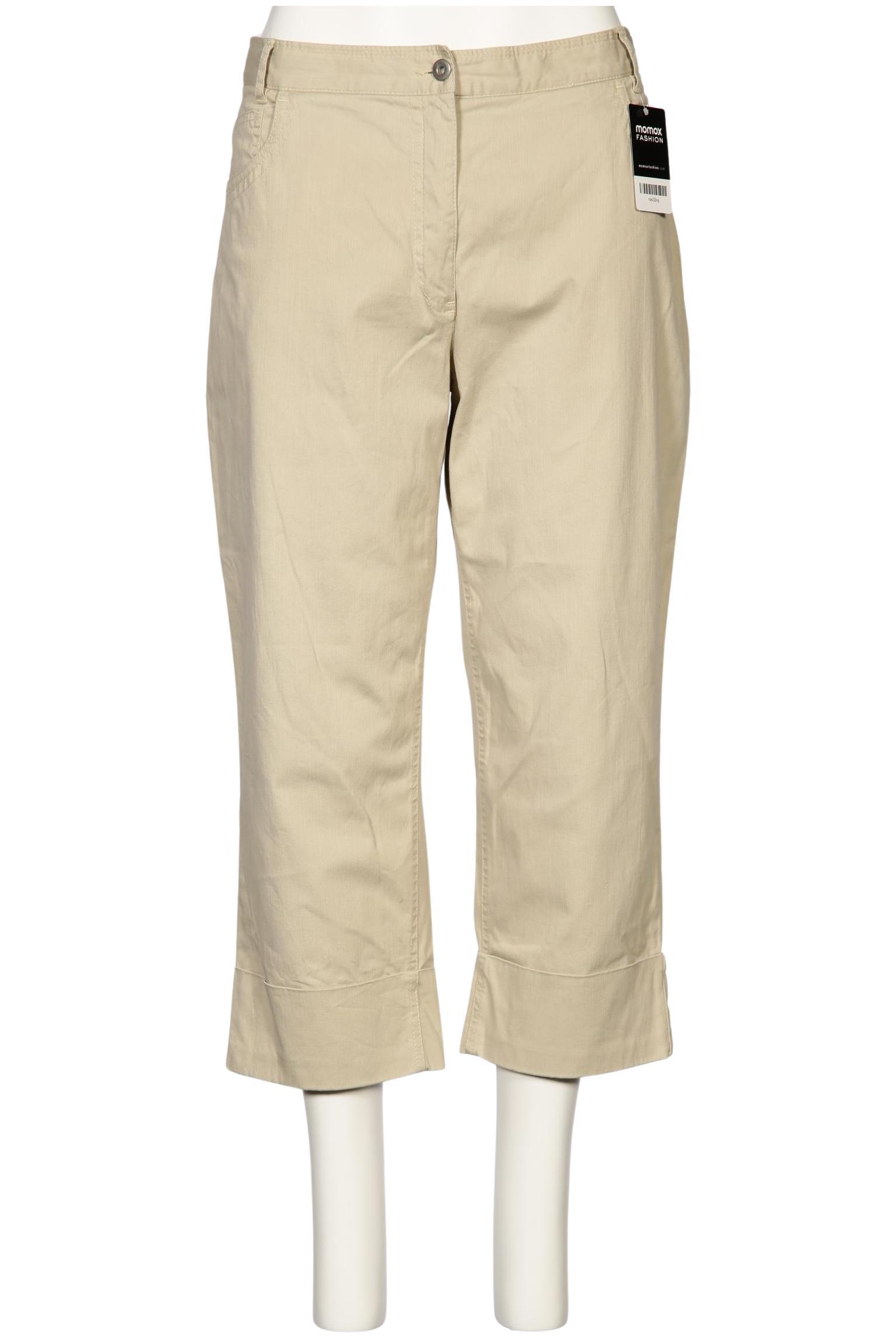 

Ulla Popken Damen Stoffhose, beige, Gr. 48