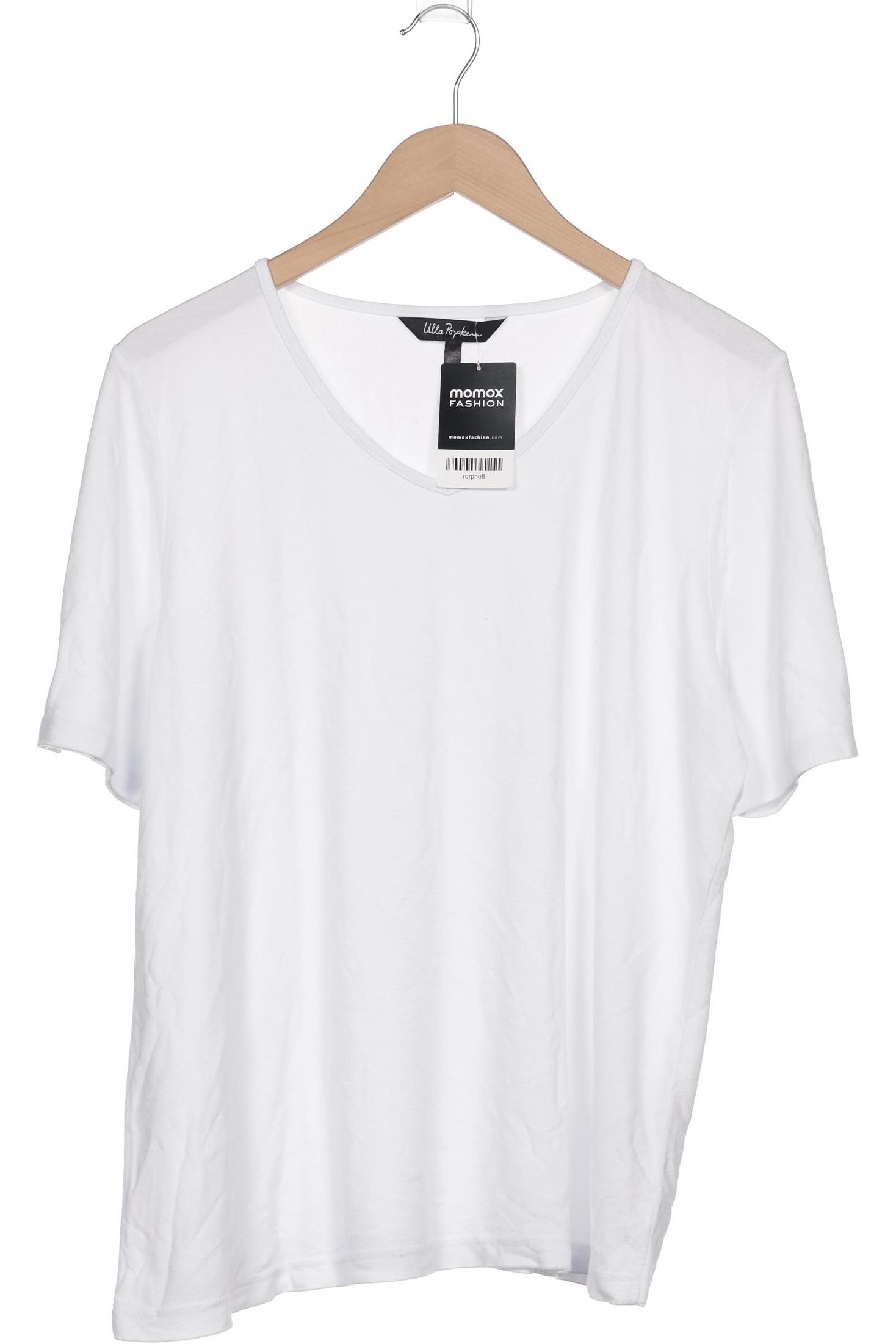 

Ulla Popken Damen T-Shirt, weiß, Gr. 46