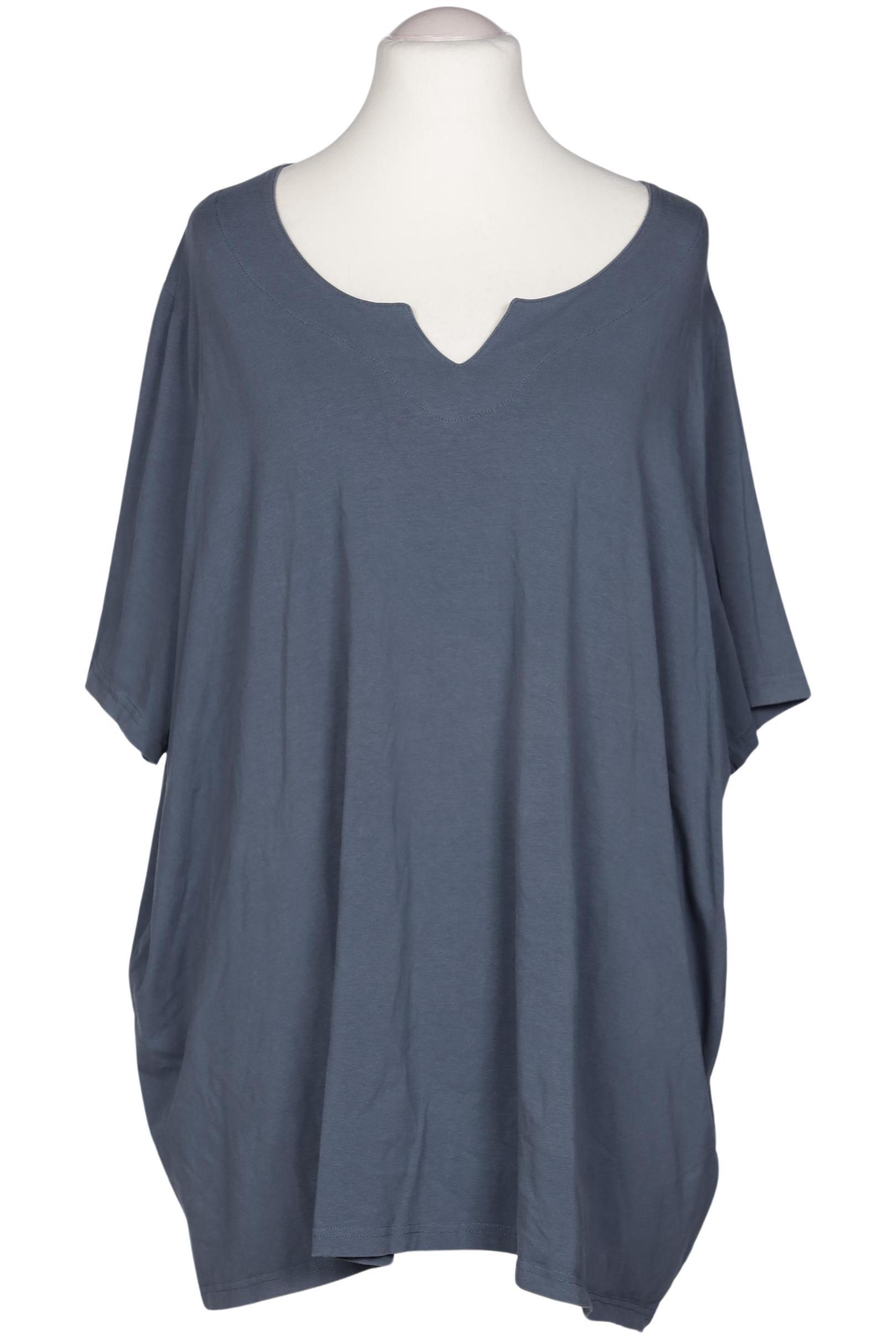 

Ulla Popken Damen T-Shirt, blau, Gr. 58