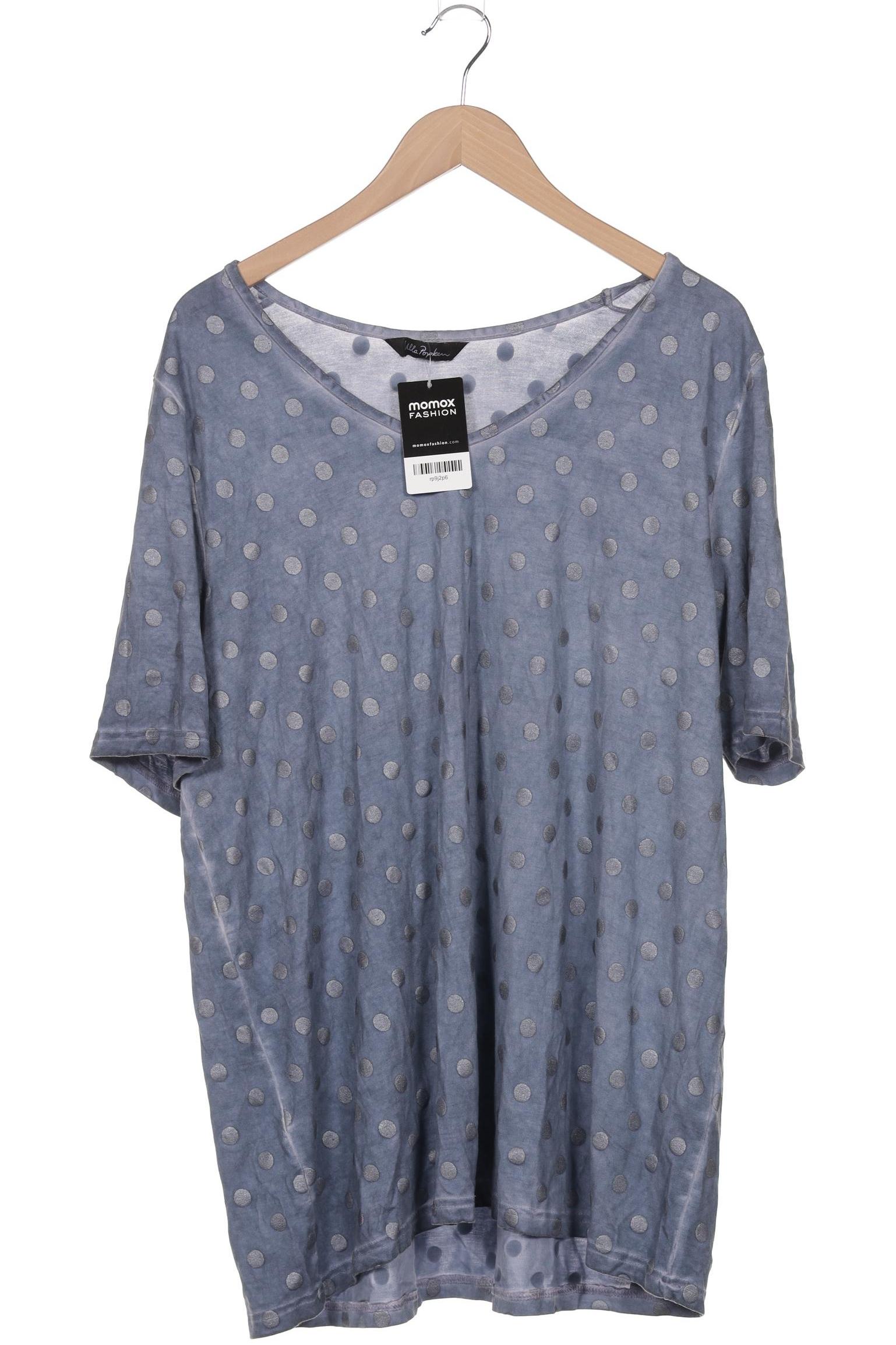 

Ulla Popken Damen T-Shirt, blau, Gr. 44