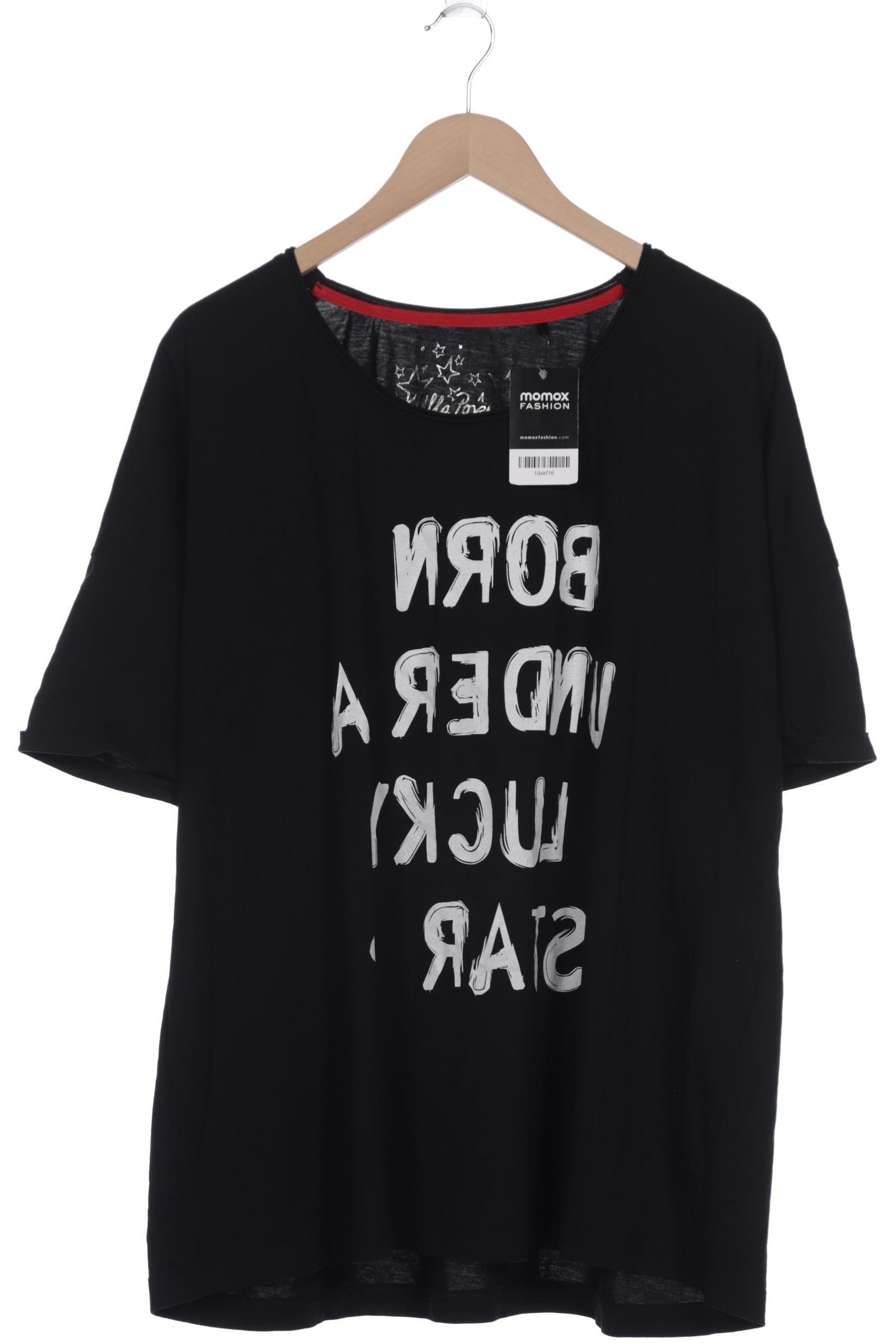 

Ulla Popken Damen T-Shirt, schwarz, Gr. 50