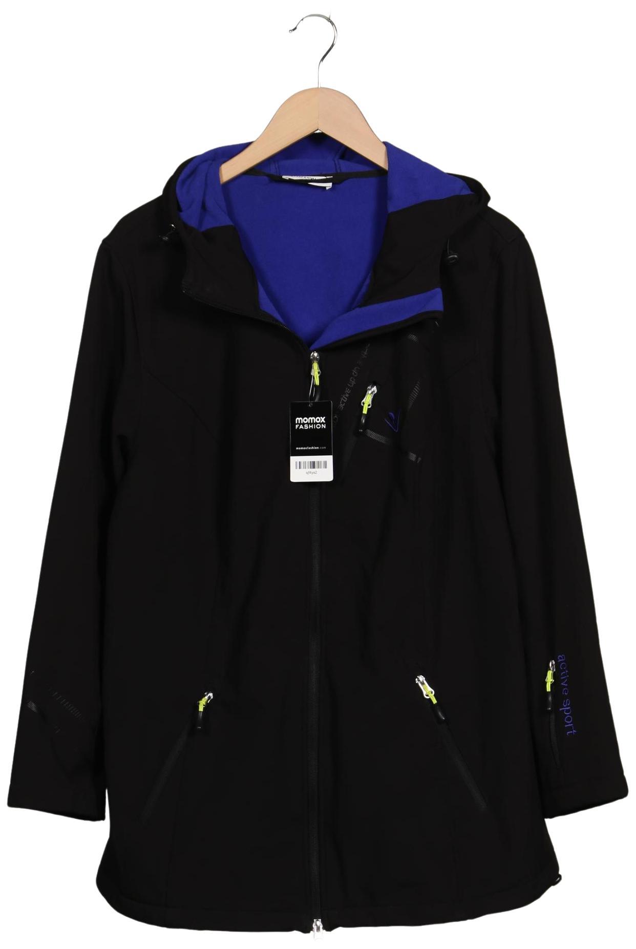 

Ulla Popken Damen Jacke, schwarz, Gr. 48