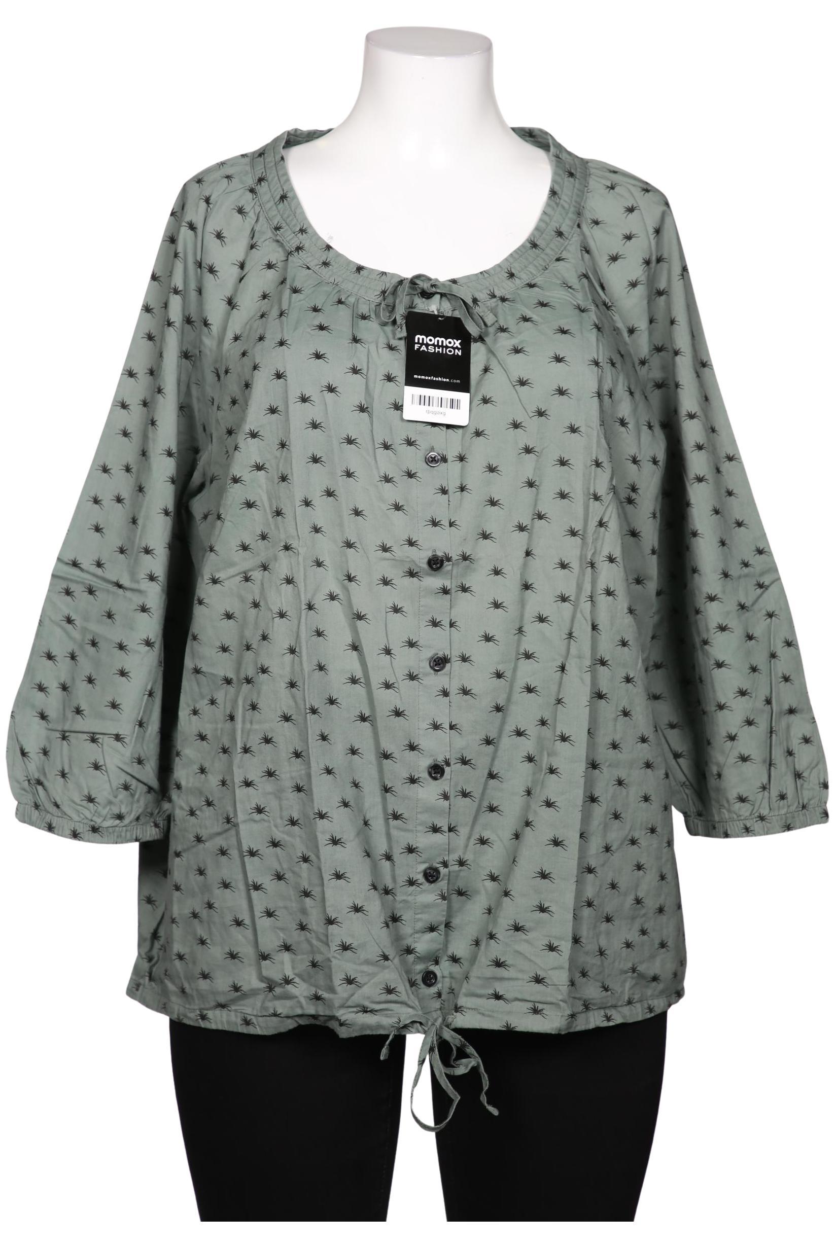 

Ulla Popken Damen Bluse, grün, Gr. 46