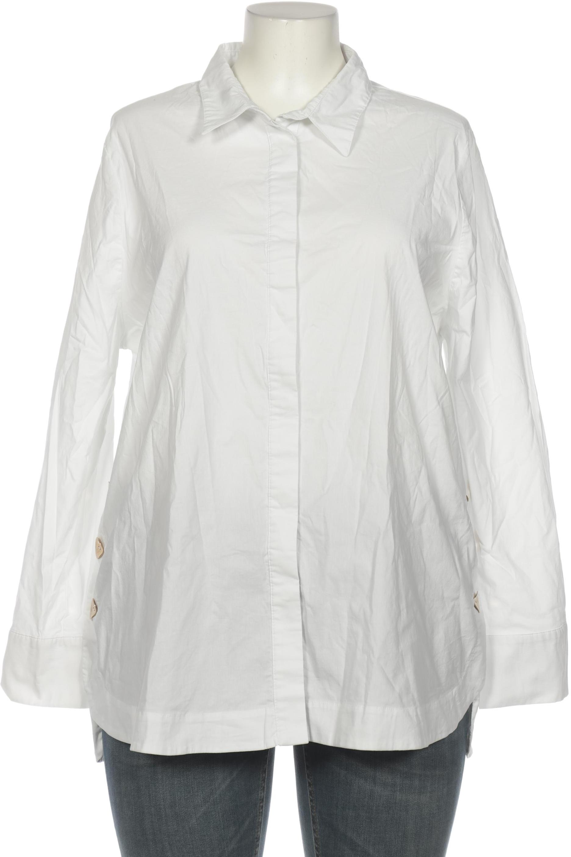 

Ulla Popken Damen Bluse, weiß, Gr. 46