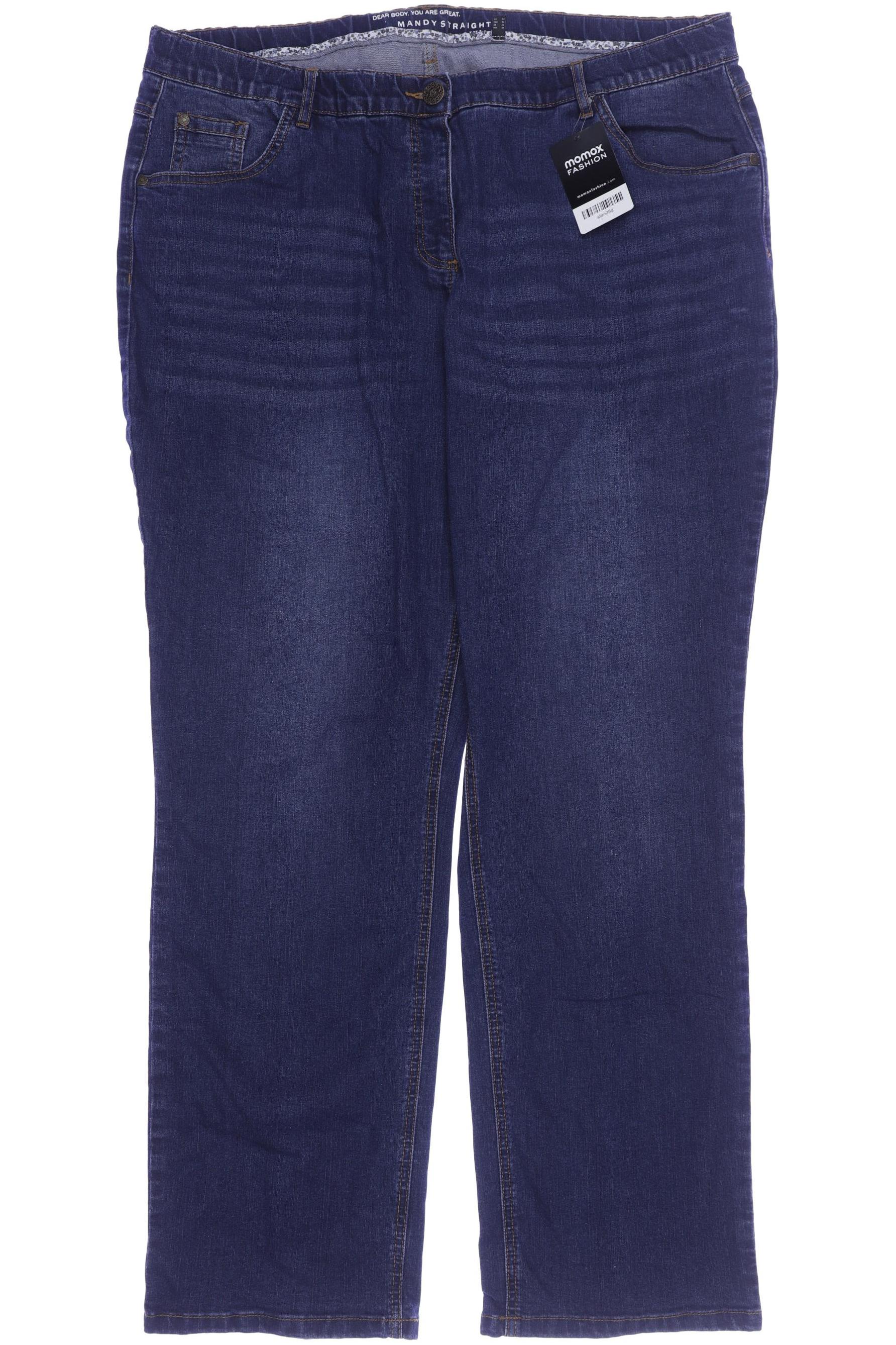 

Ulla Popken Damen Jeans, marineblau, Gr. 50